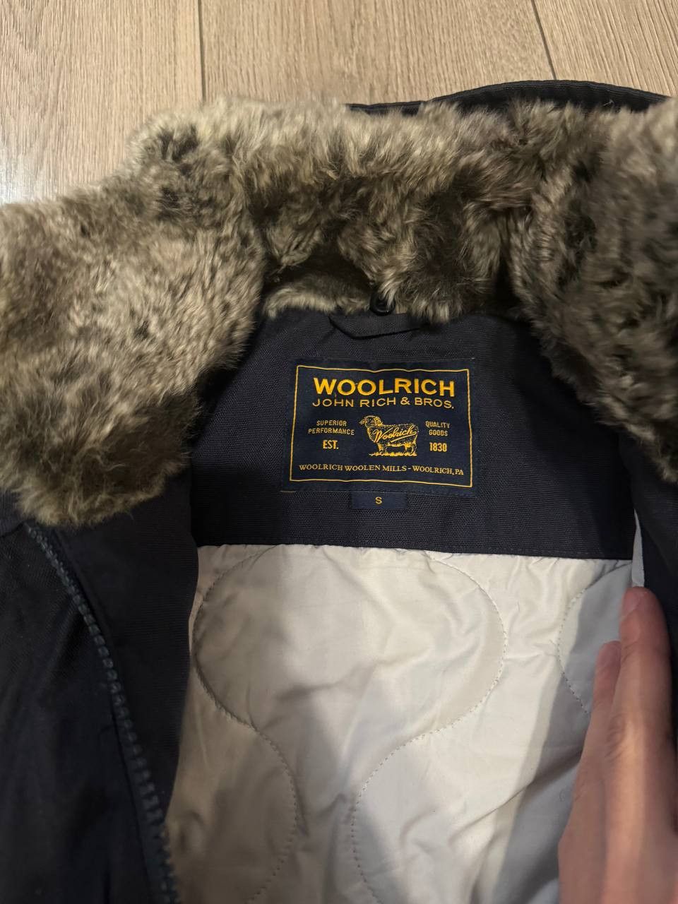 Woolrich Woolen Mills woolrich jacket parka womens size s black regular Size S / US 4 / IT 40 - 6 Thumbnail