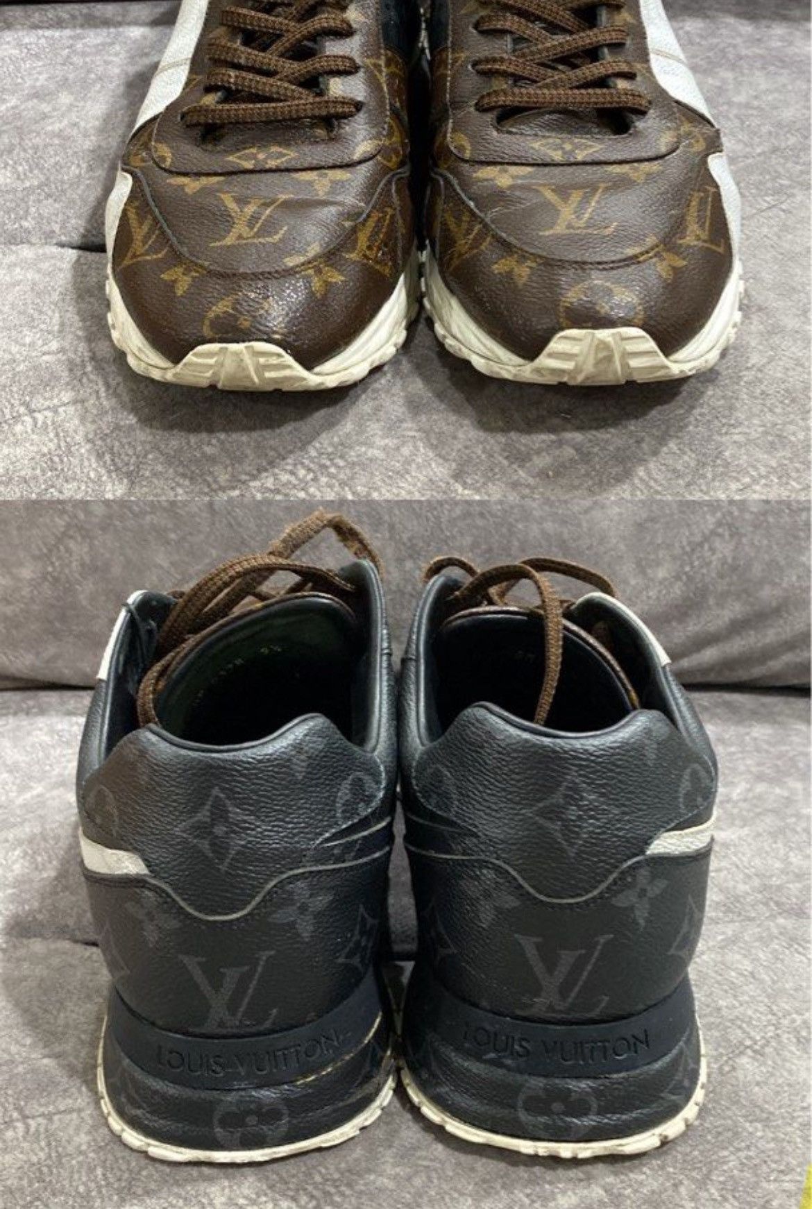 Louis Vuitton Authentic Louis Vuitton Rivoli Low Run Away Monogram ...