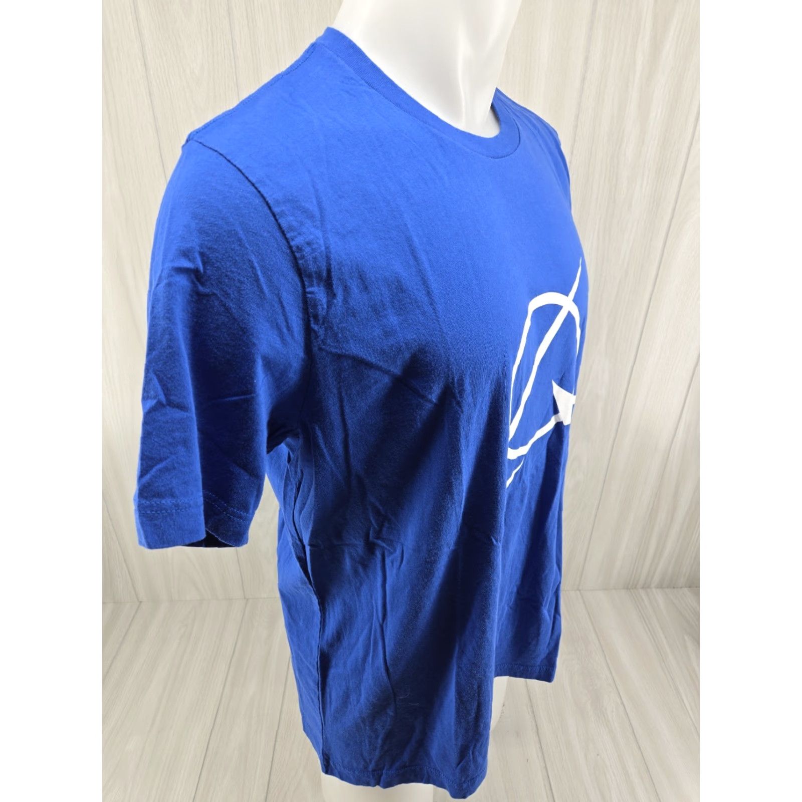 Vintage Boeing Logo Symbol Men's T-shirt XL Blue - Bella + Canvas Aero Aviation Shirt, Short Sleeve Crew Neck, Cotton, Regular Fit, Logo Accent Size US XL / EU 56 / 4 - 6 Thumbnail
