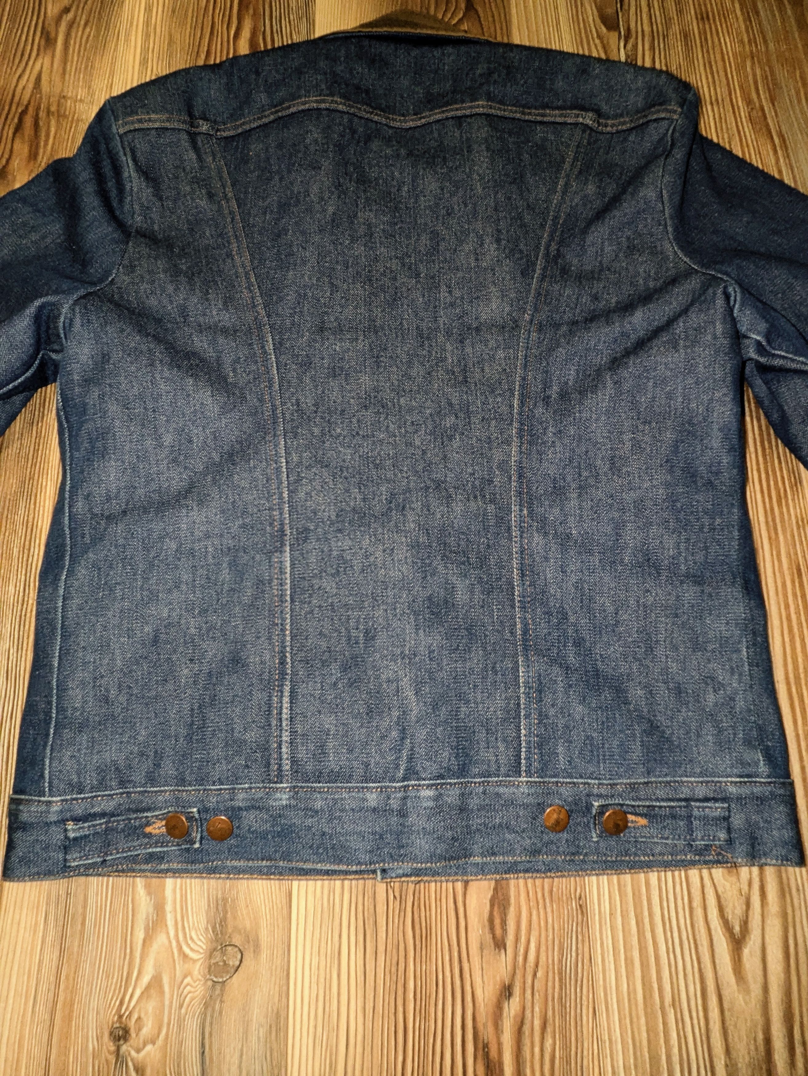 Vintage 1980's Wrangler Storm Rider Lined Denim Jacket Size US L / EU 52-54 / 3 - 4 Thumbnail