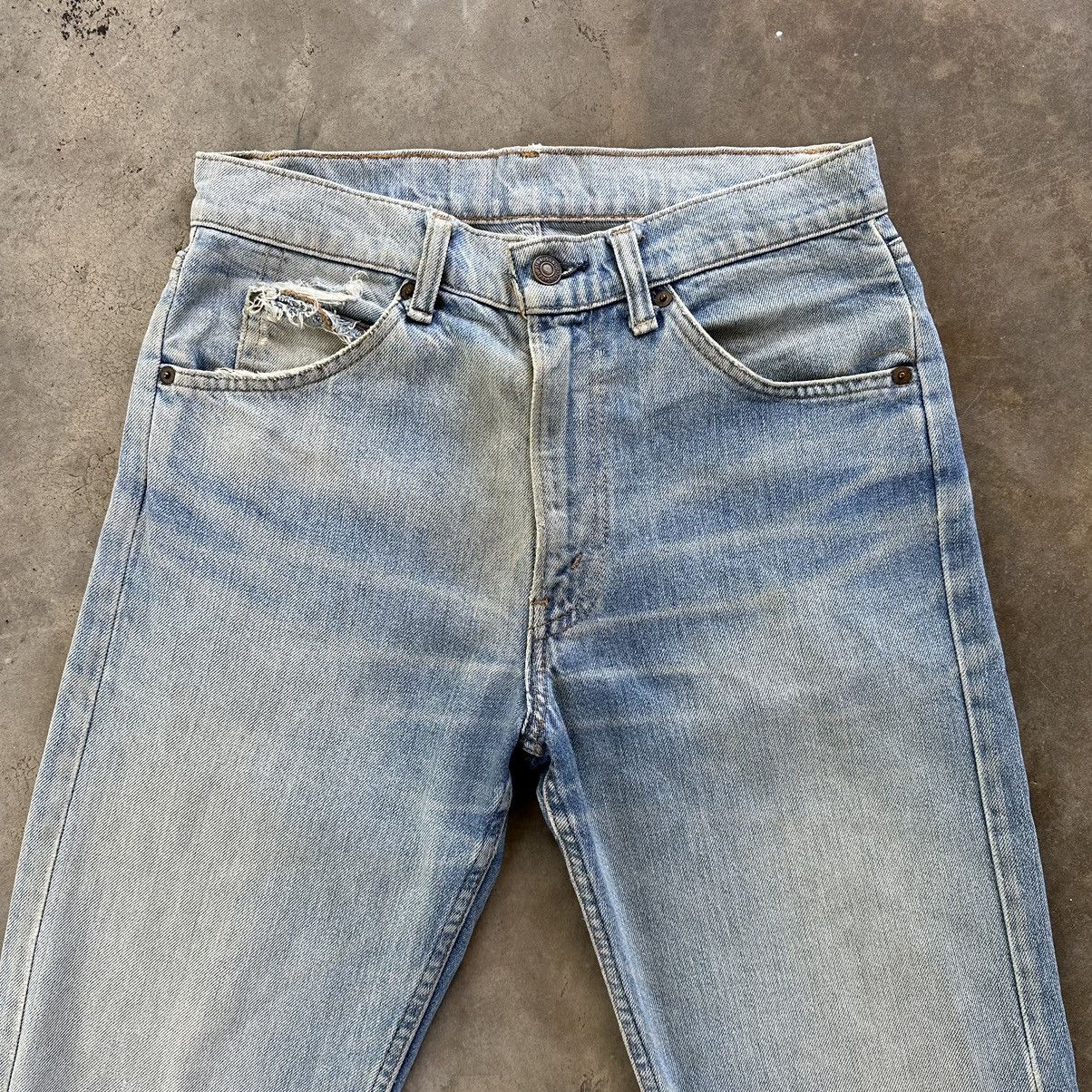 Jean × Levi's × Vintage 80’s Vintage Levi’s USA Light Wash Faded Jean Denim Pant Size US 29 - 3 Thumbnail
