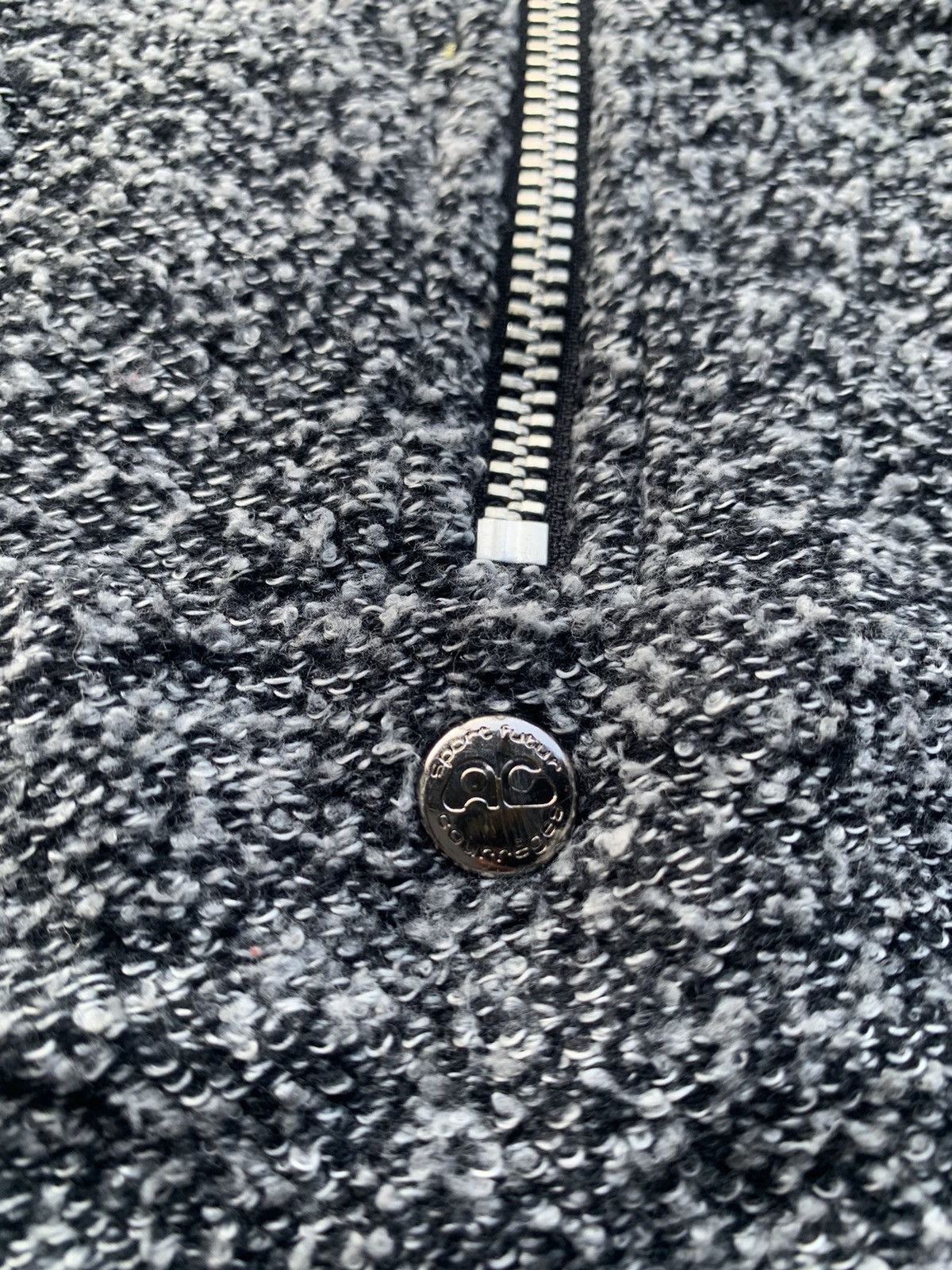 Courreges Courreges sport tutur half zip fleece Size M / US 6-8 / IT 42-44 - 6 Thumbnail