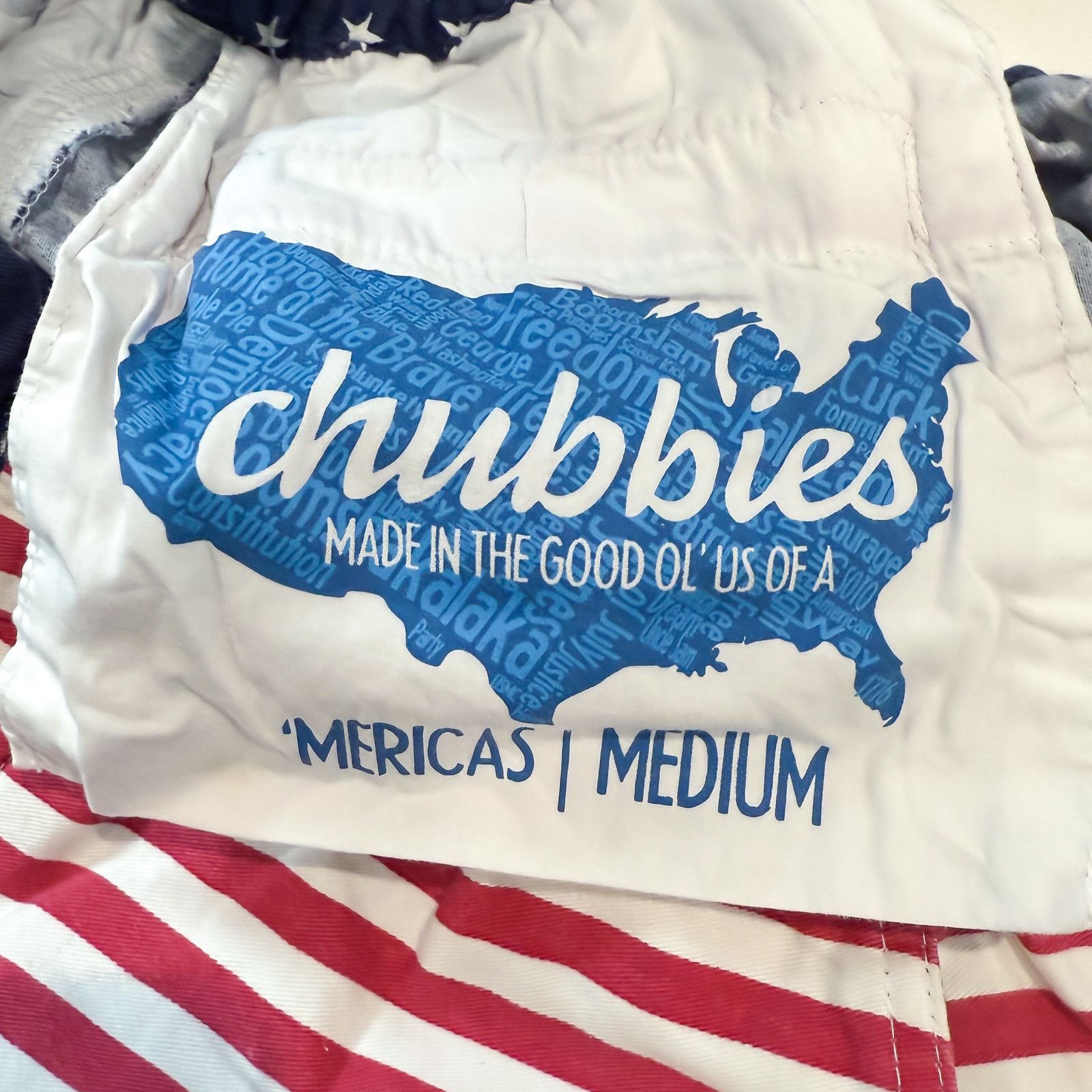 Chubbies CHUBBIES The 'Mericas American Flag Stretch Shorts M Size US 32 / EU 48 - 2 Thumbnail