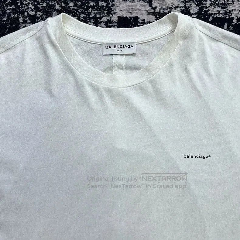 Balenciaga Balenciaga Logo Short Sleeve T-shirt. Size US XS / EU 42 / 0 - 2 Thumbnail