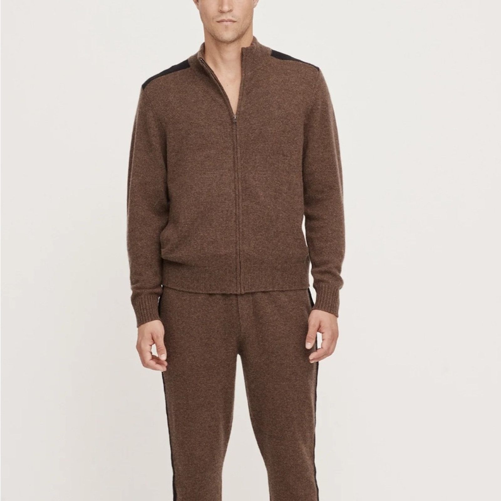 NakedCashmere Men’s Zip Up Cashmere Sweater from NakedCashmere Size US M / EU 48-50 / 2 - 4 Thumbnail
