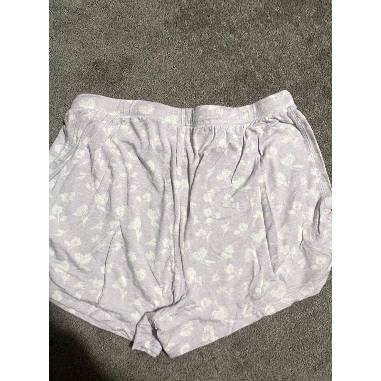Splendid Splendid Women's Boxer Pajamas Purple Floral Size L Size ONE SIZE - 2 Thumbnail