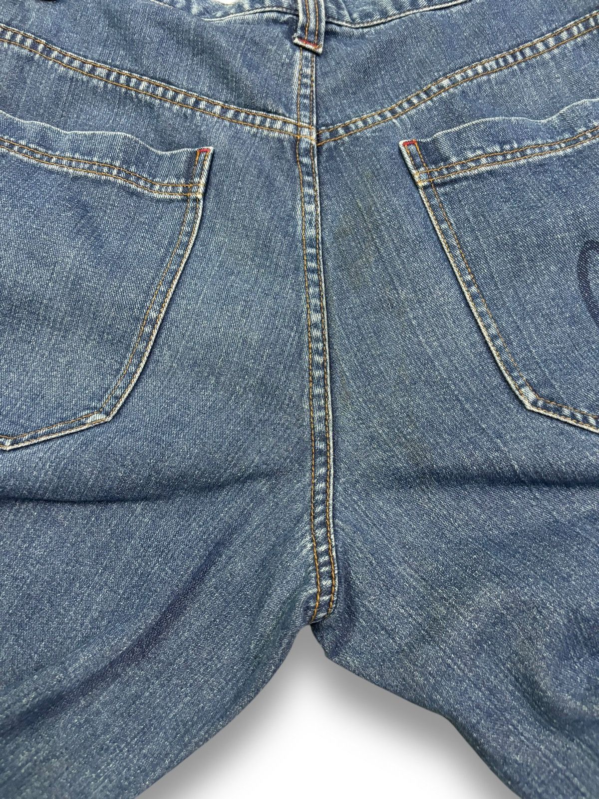 Airwalk Vintage Airwalk Blue Wash Faded Baggy Carpenter Cargo Jeans Size US 31 - 16 Thumbnail