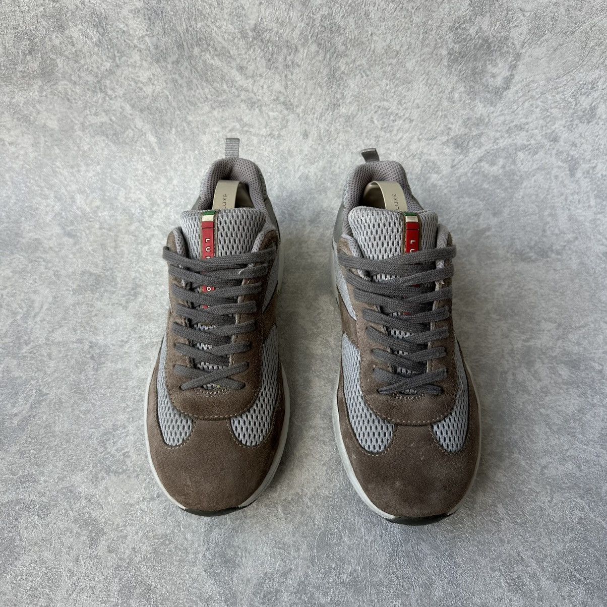 Prada Prada Luna Rossa Americas Cup Leather Suede Sneakers Size US 6 / IT 36 - 4 Thumbnail