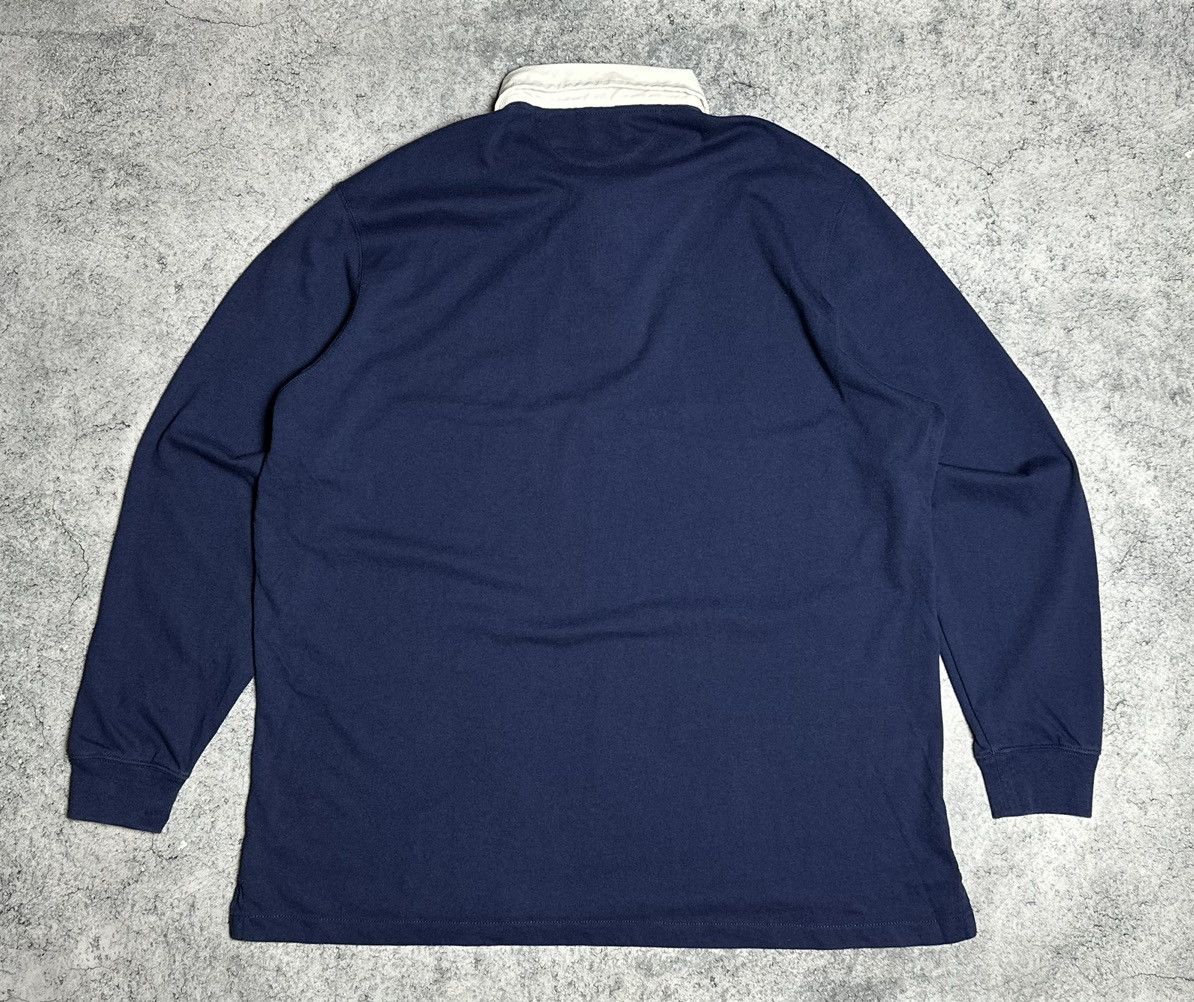 Polo Ralph Lauren Polo Ralph Lauren Rugby Longsleeve Blue Shirt Size US XXL / EU 58 / 5 - 12 Thumbnail