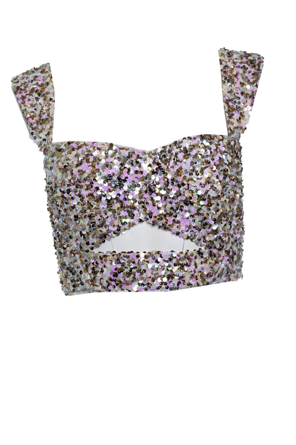 Other Sabina Musayev, sequinned glitter top Size XS / US 0-2 / IT 36-38 - 1 Thumbnail