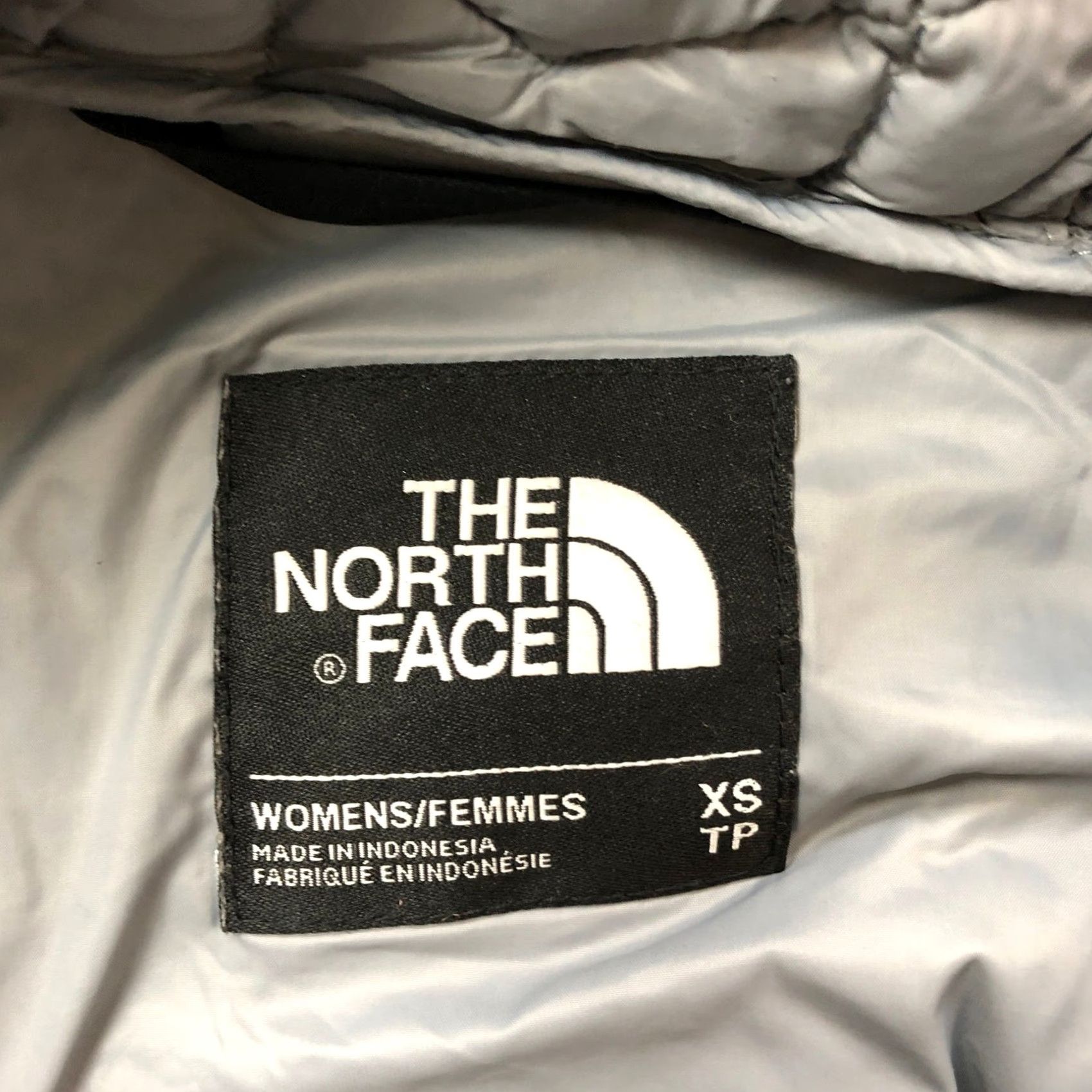The North Face The North Face Thermoball Parka Womens XS Gray Full Zip Pockets Quilted Insulated Long Jacket Coat Size XS / US 0-2 / IT 36-38 - 4 Thumbnail