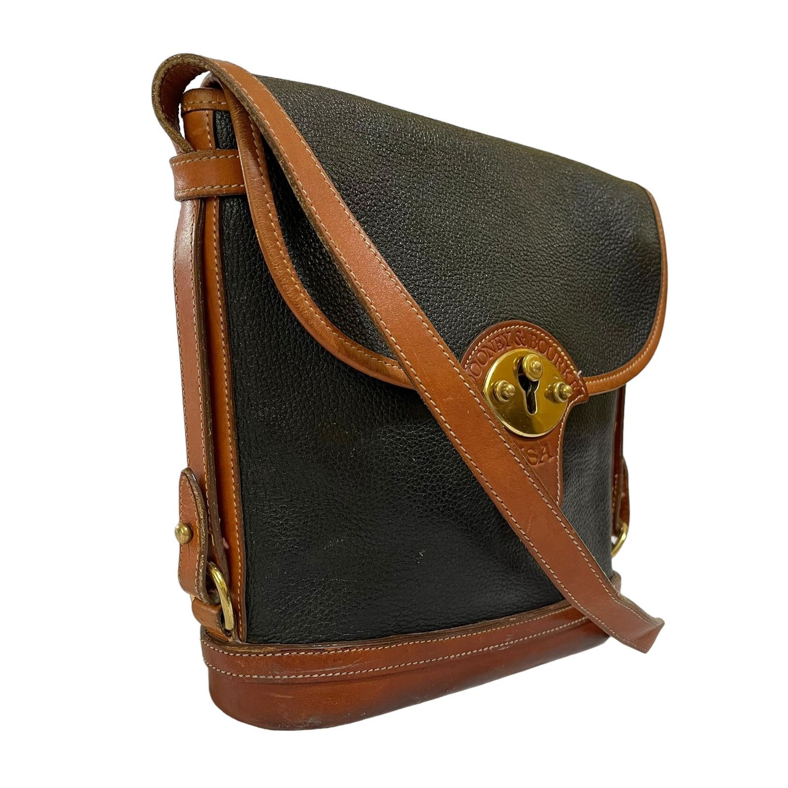 Dooney & Bourke × Vintage Vintage Dooney & Bourke Cavalry Spectator AWL Shoulder Bag Size ONE SIZE - 11 Thumbnail