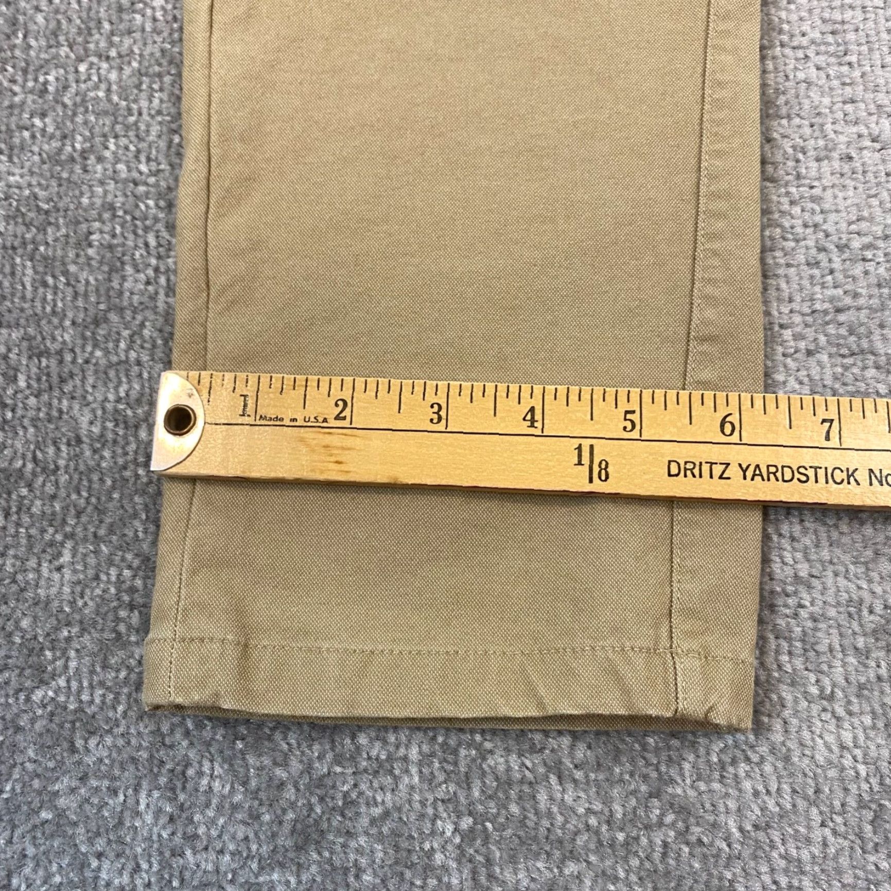 Lululemon Lululemon Commission Pants Mens 31 Light Brown Beige 31 x 30 Chino Khaki LM5AC0S Size US 31 - 6 Thumbnail
