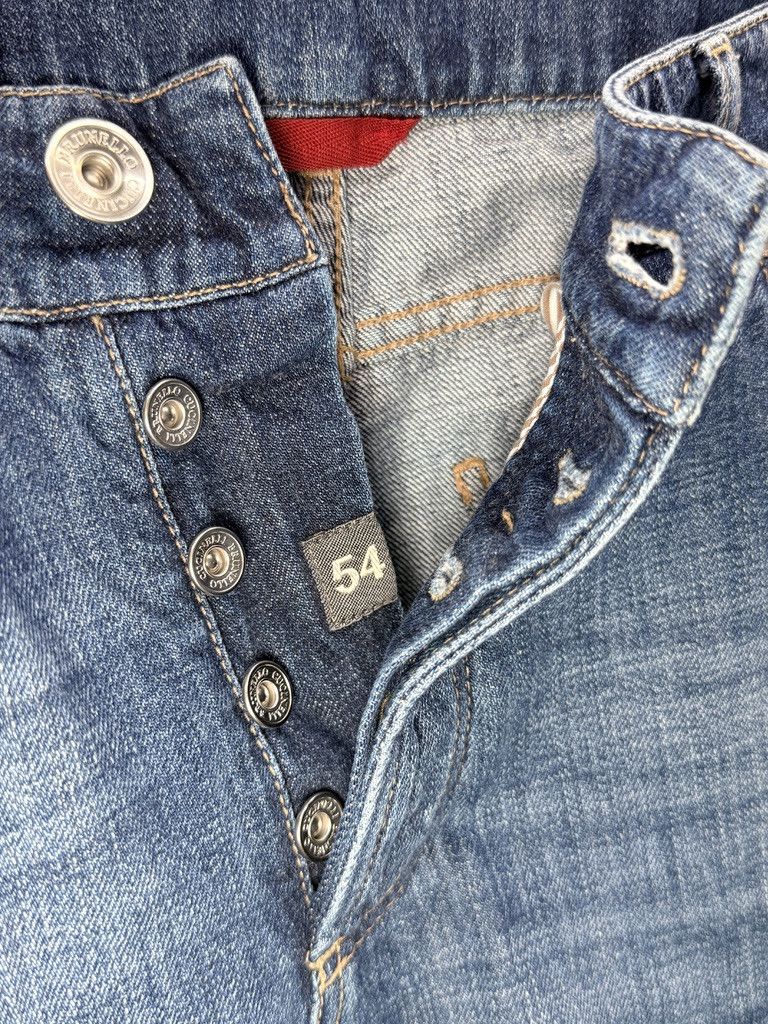 Brunello Cucinelli BRUNELLO CUCINELLI Traditional Fit Button Fly Denim Jeans Size US 36 / EU 52 - 17 Thumbnail