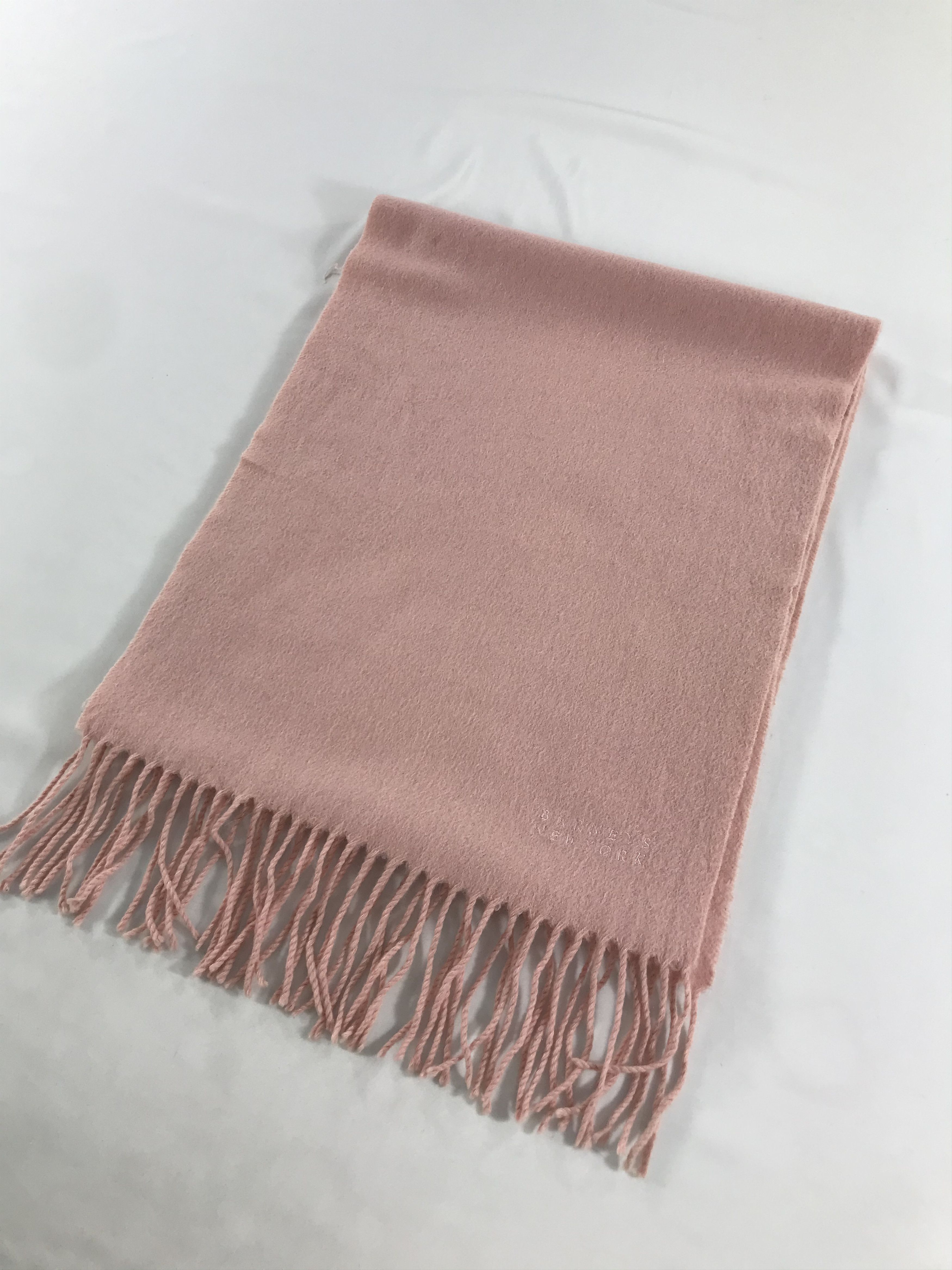 Barneys New York Barneys New York Wool Scarf Muffler V124 Size ONE SIZE - 3 Thumbnail