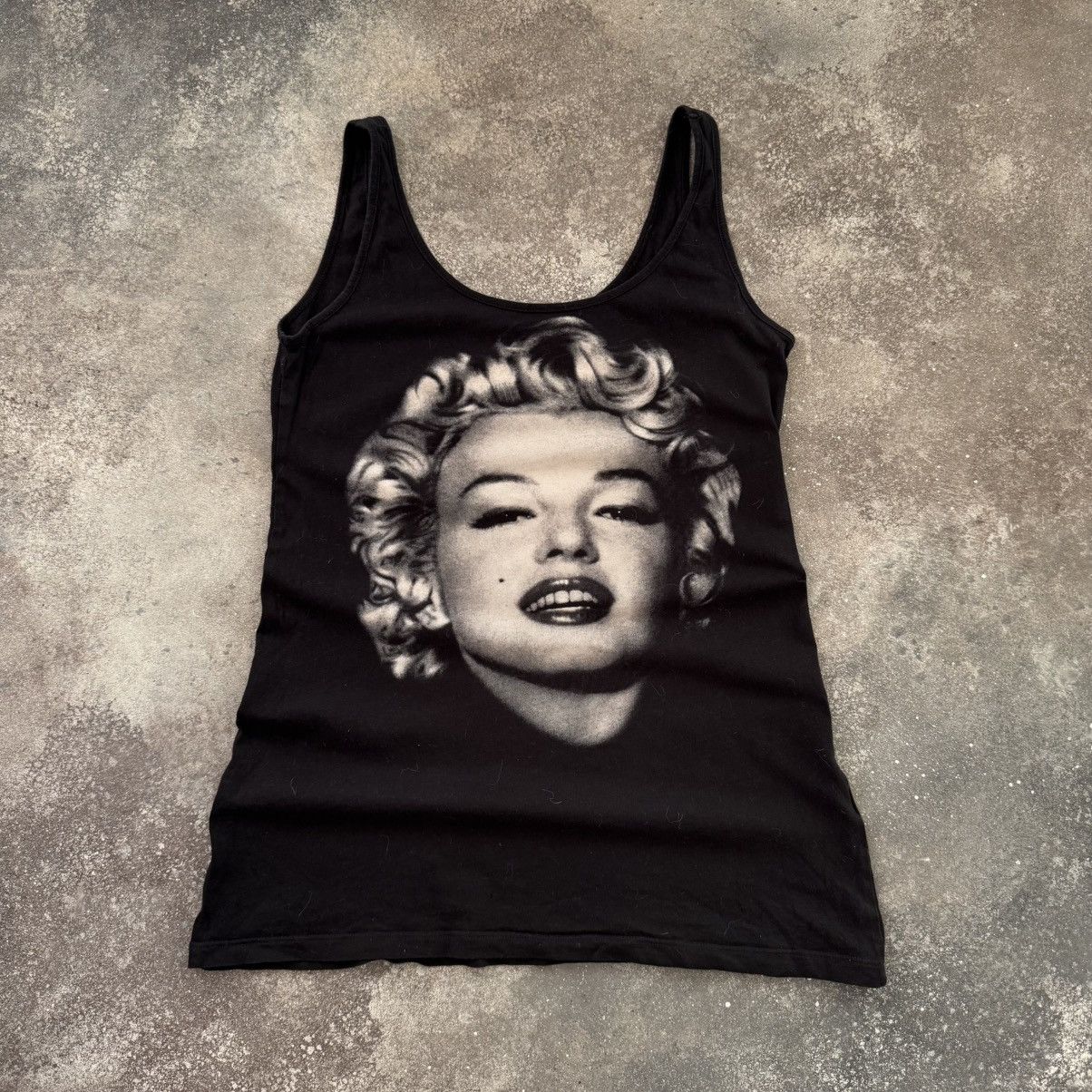 20471120 × Hysteric Glamour × Japanese Brand Super Sexy Monroe Vintage Amazing Tank Top Size M / US 6-8 / IT 42-44 - 2 Thumbnail