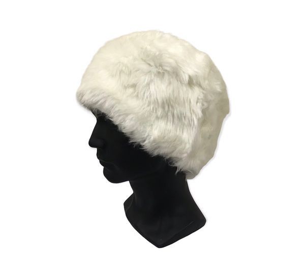 image of Fur Fleece Beanie Hat, Men's