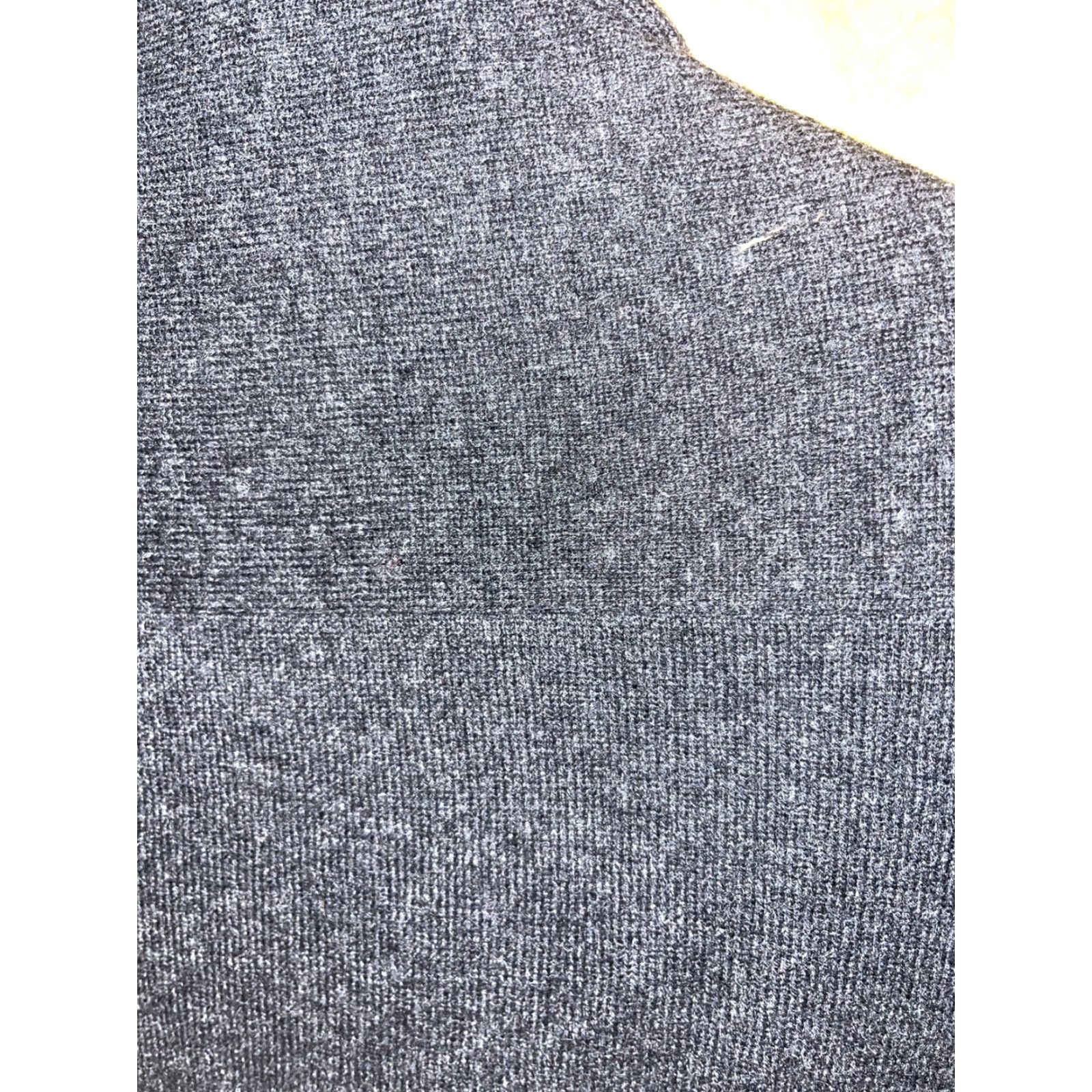 Club Monaco Club Monaco Cardigan Women XS Cashmere Open Dark Gray Suede Pockets Cuffed Size XS / US 0-2 / IT 36-38 - 6 Thumbnail