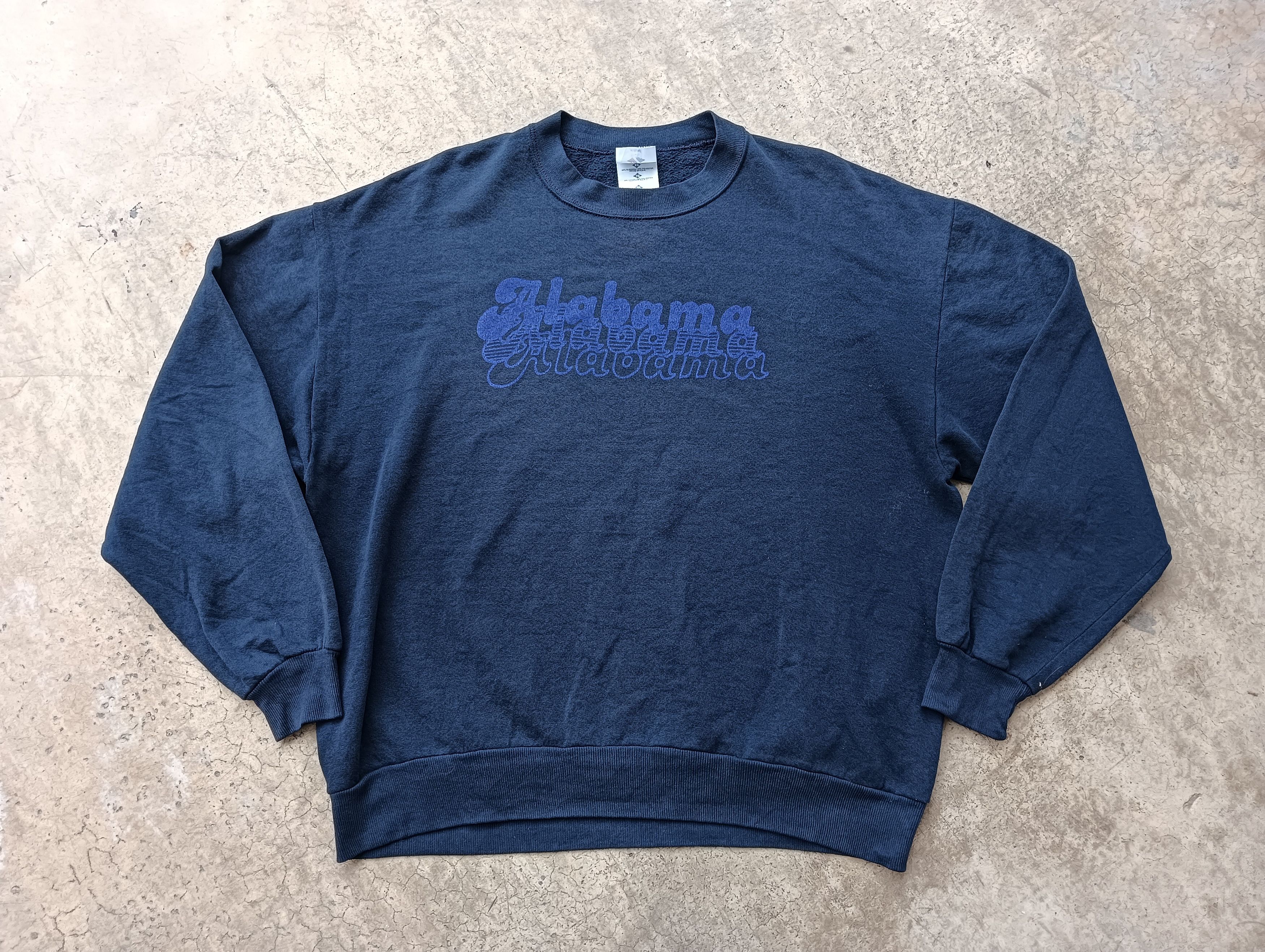 Jerzees Vintage 1990s Jerzees NuBlend Alabama Crewneck Sweatshirt Size US XL / EU 56 / 4 - 1 Thumbnail