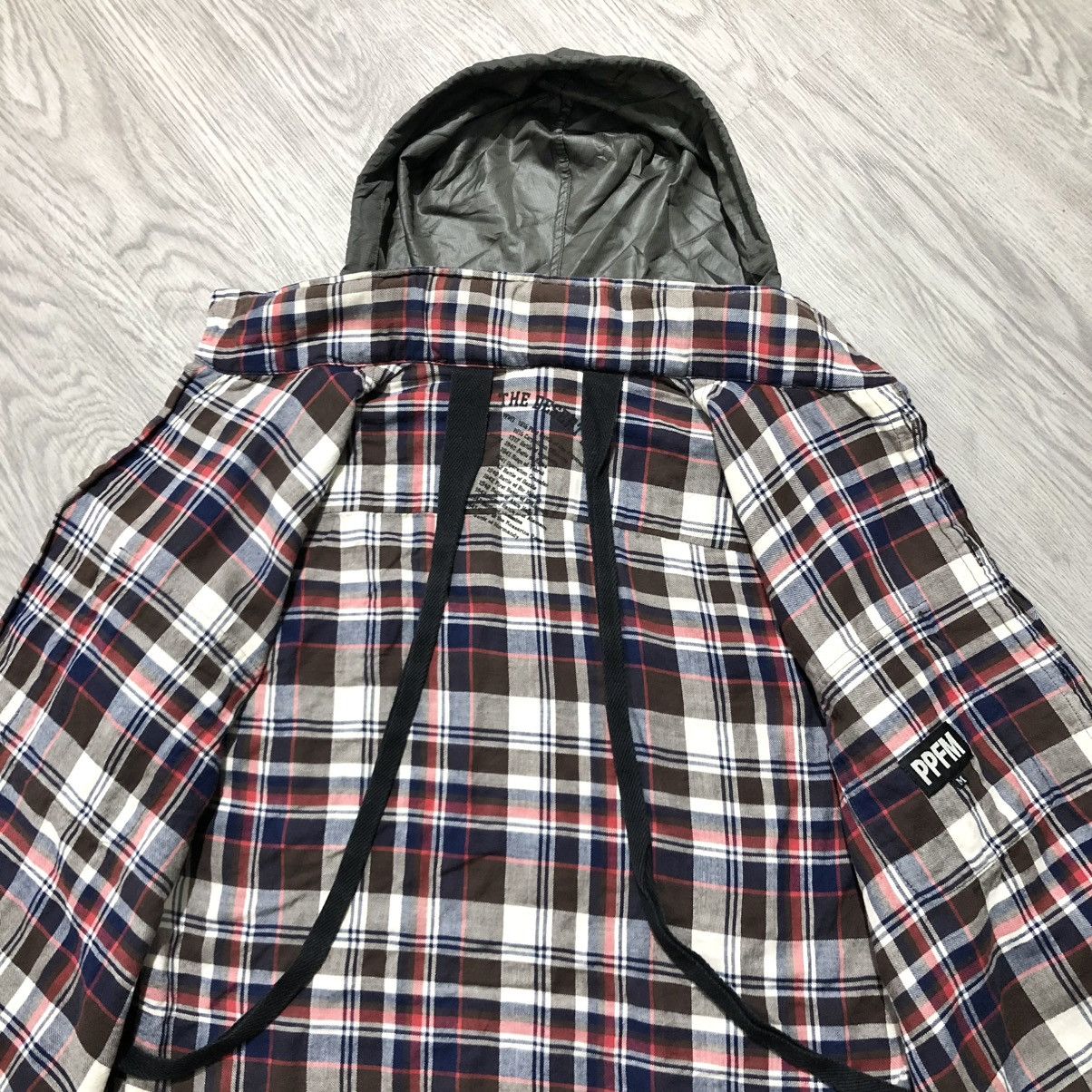 PPFM 2000s PPFM The Dessert Fox Flanel Button Up Shirt Hoodie Size US M / EU 48-50 / 2 - 9 Thumbnail