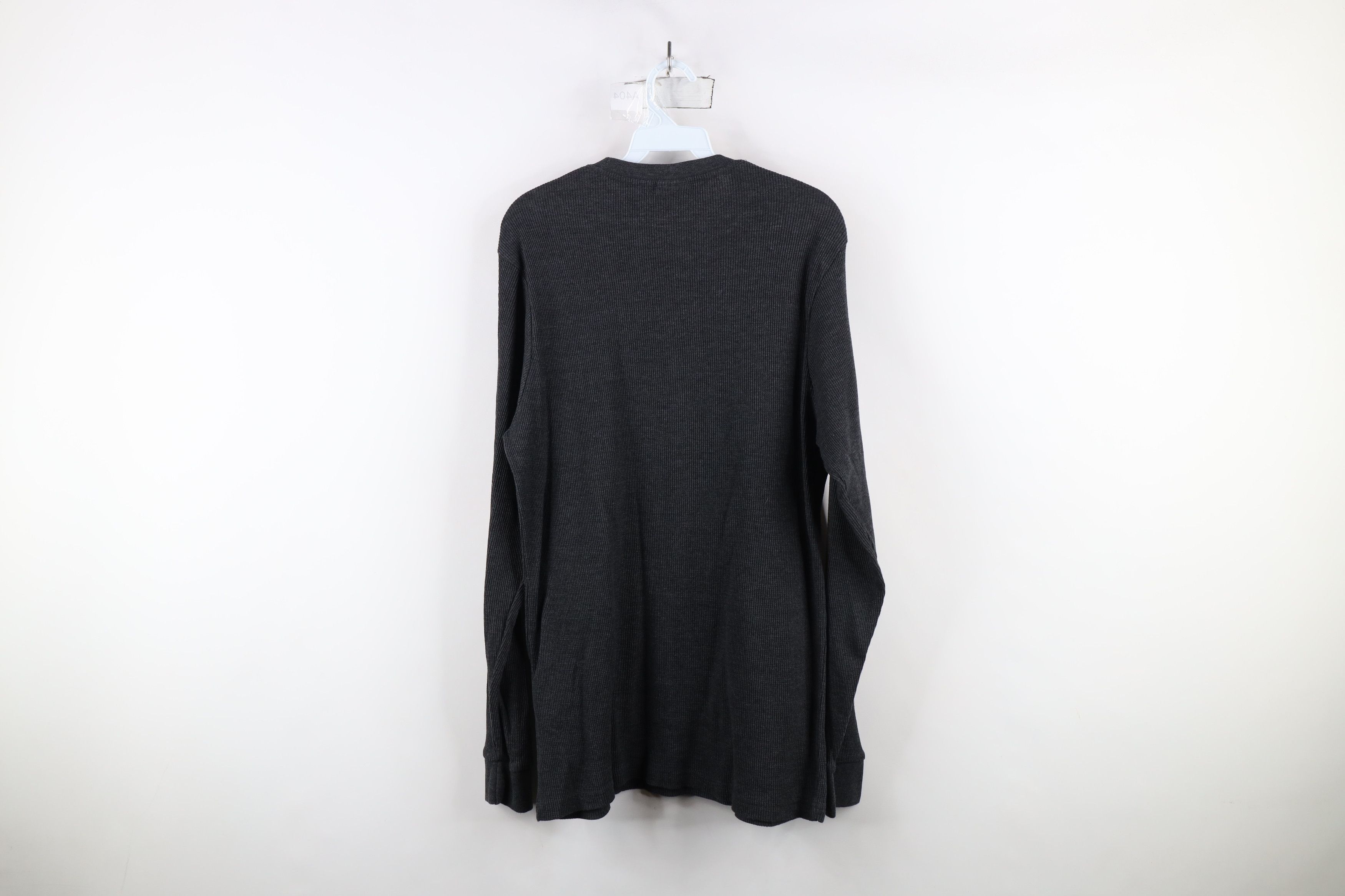 Southpole × Vintage Vintage Southpole Waffle Knit Long Sleeve T-Shirt Gray Size US L / EU 52-54 / 3 - 10 Thumbnail