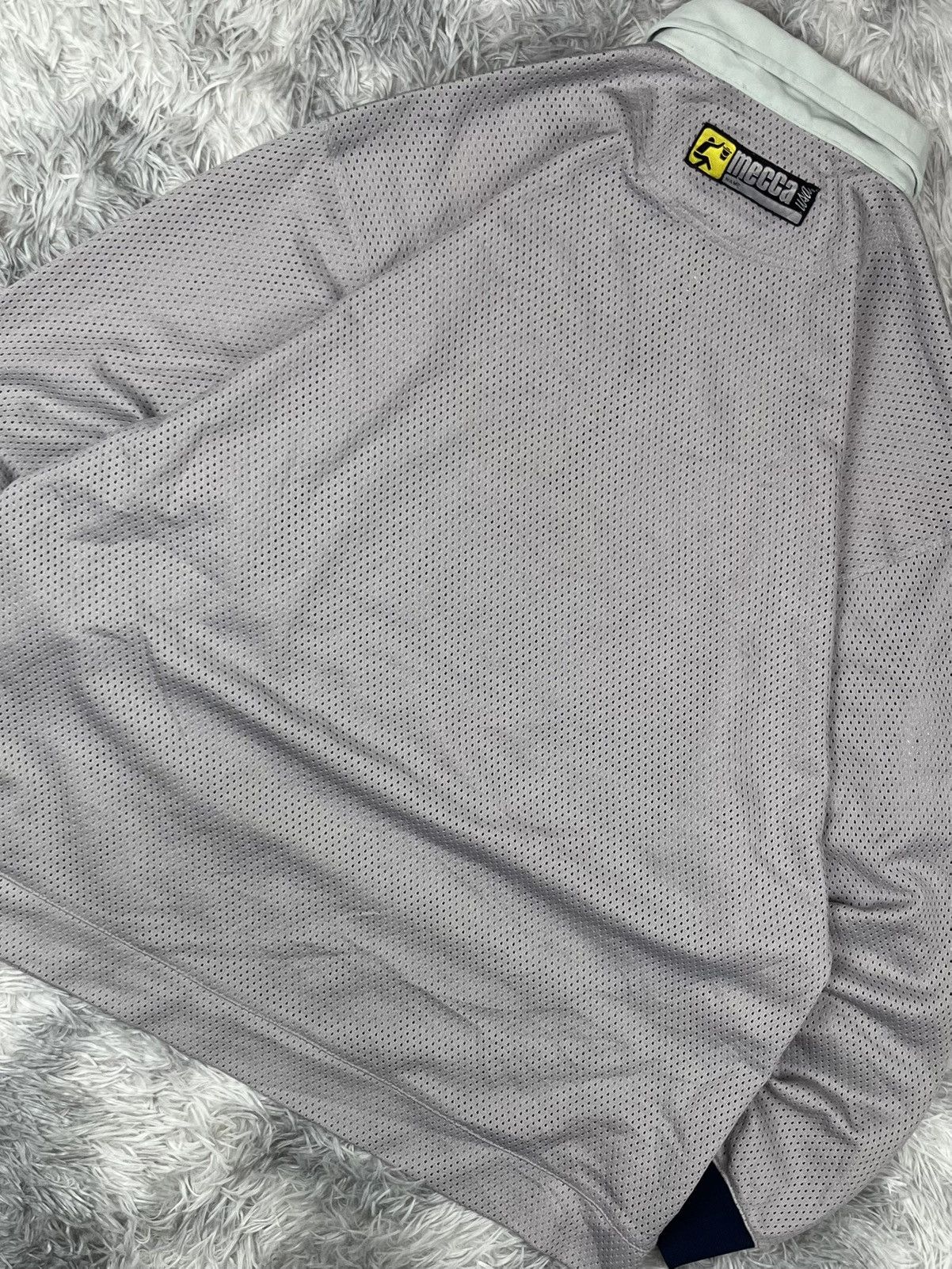 Mecca Vintage 90s MECCA USA Long Sleeve Half Zip Jersey Size US L / EU 52-54 / 3 - 9 Thumbnail
