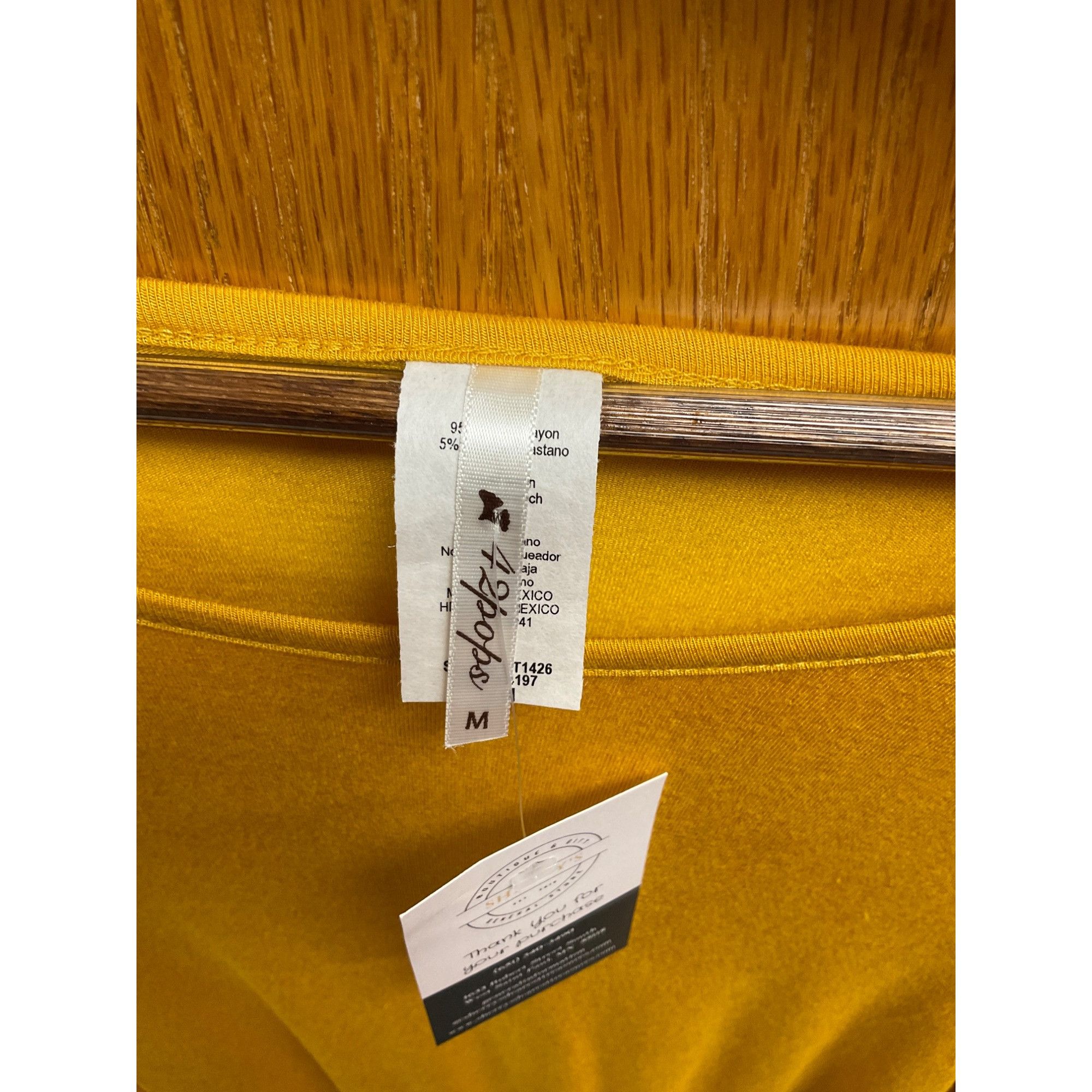 Other Yellow Floral Lace-Shoulder Short Sleeve Womens Top M 42 Pop Size M / US 6-8 / IT 42-44 - 2 Thumbnail