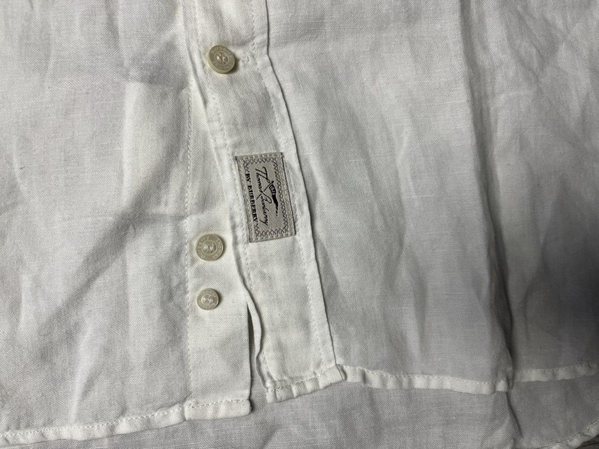 Burberry Thomas Burberry Shirt Classic Linen Cotton size Medium Size US M / EU 48-50 / 2 - 6 Thumbnail