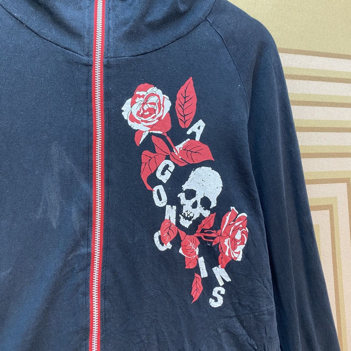 Japanese Brand 🫶 Algonquins Japanese gothic punk brand Graphic Skull Size M / US 6-8 / IT 42-44 - 4 Thumbnail