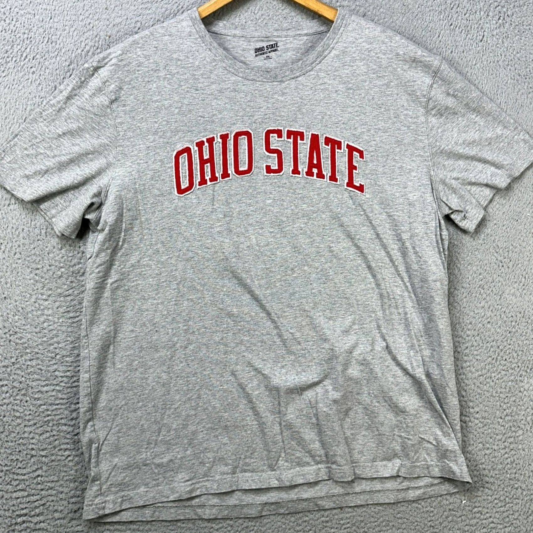 Vintage Ohio State T-Shirt Short Sleeve Tee Mens 2XL Gray Graphic Crewneck 100% Cotton Size US XXL / EU 58 / 5 - 3 Thumbnail