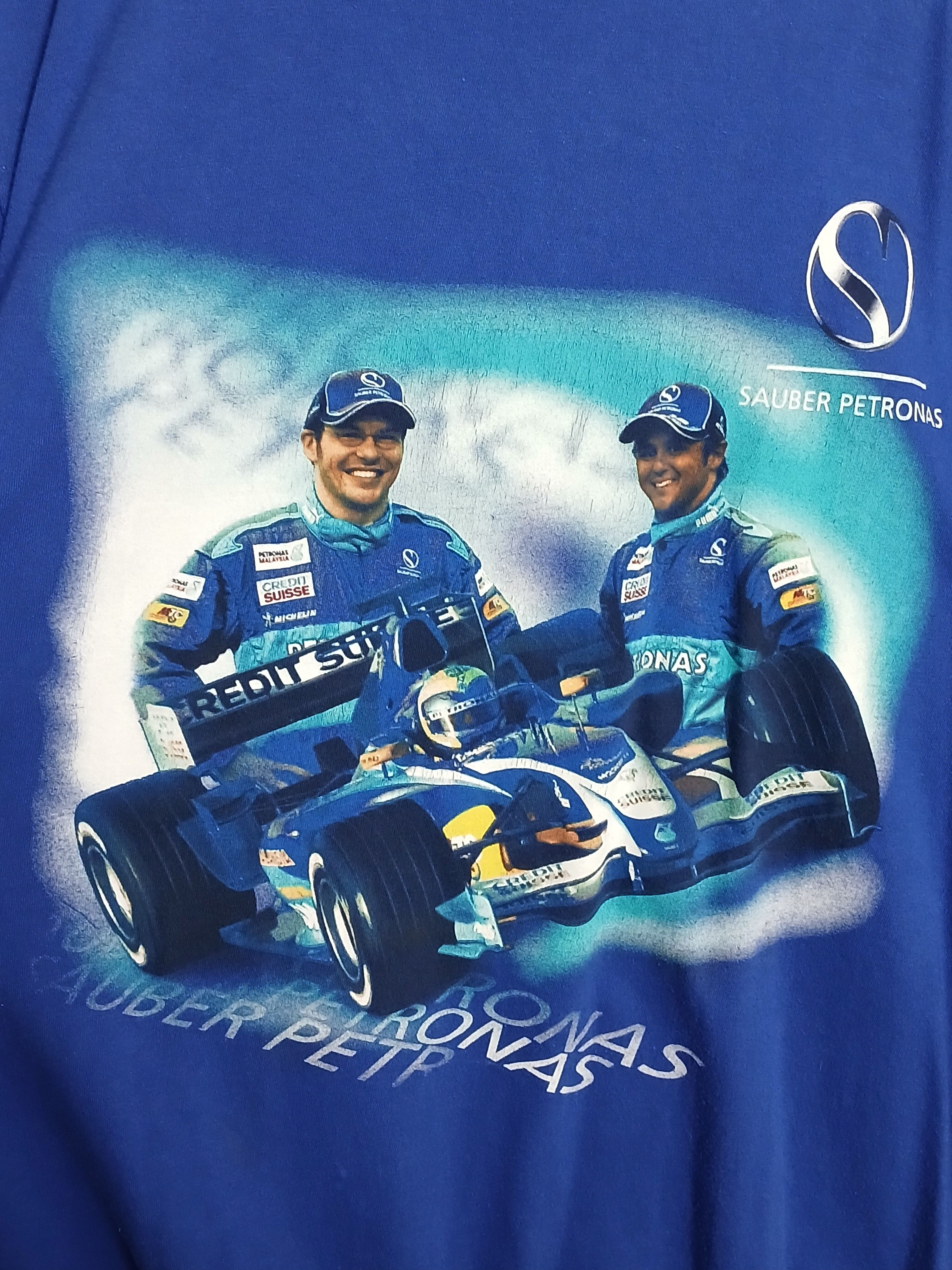 Formula 1 × Vintage Vintage Sauber Petronas F1 Racing T-Shirt Size US L / EU 52-54 / 3 - 3 Thumbnail