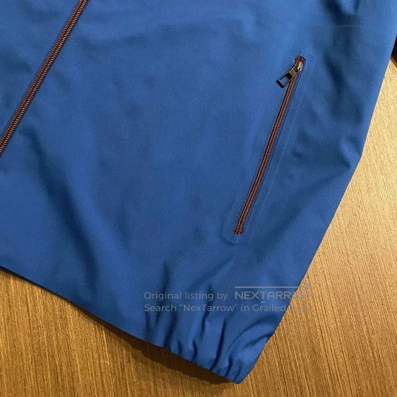Loro Piana Loro Piana Blue Bomber Jacket. Size US L / EU 52-54 / 3 - 3 Thumbnail