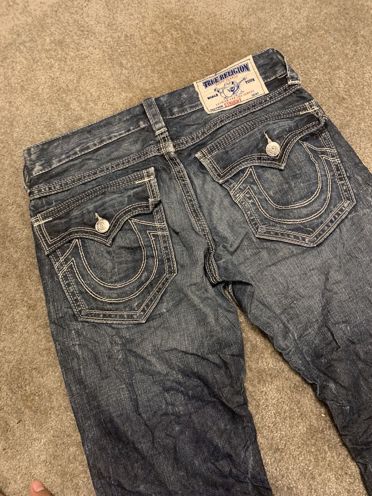 True Religion True Religion Y2K Denim Jeans Straight Cut Size US 30 / EU 46 - 2 Thumbnail