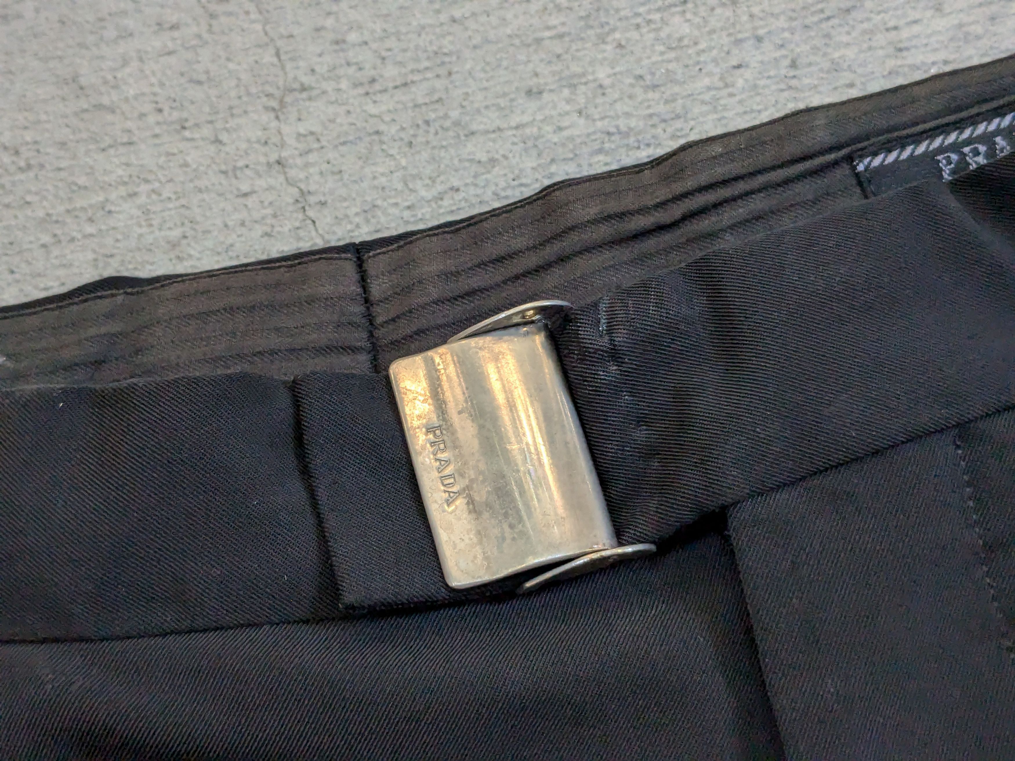 Prada Prada Trousers Dress Pants Black 48 Polyester Elastane Size US 32 / EU 48 - 5 Thumbnail