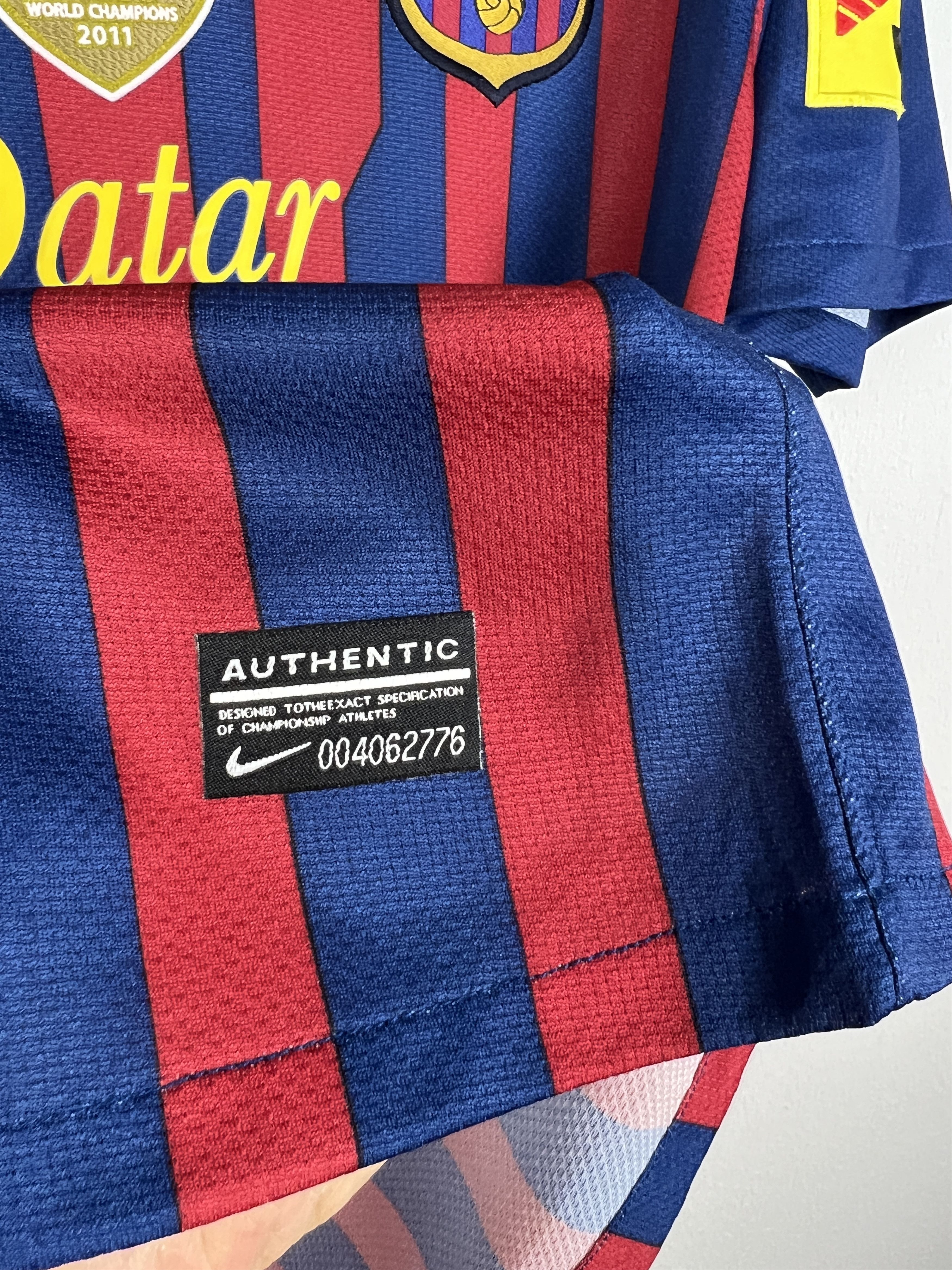 Nike Barcelona football shirt Replica Soccer Jersey Camiseta Size US S / EU 44-46 / 1 - 6 Thumbnail