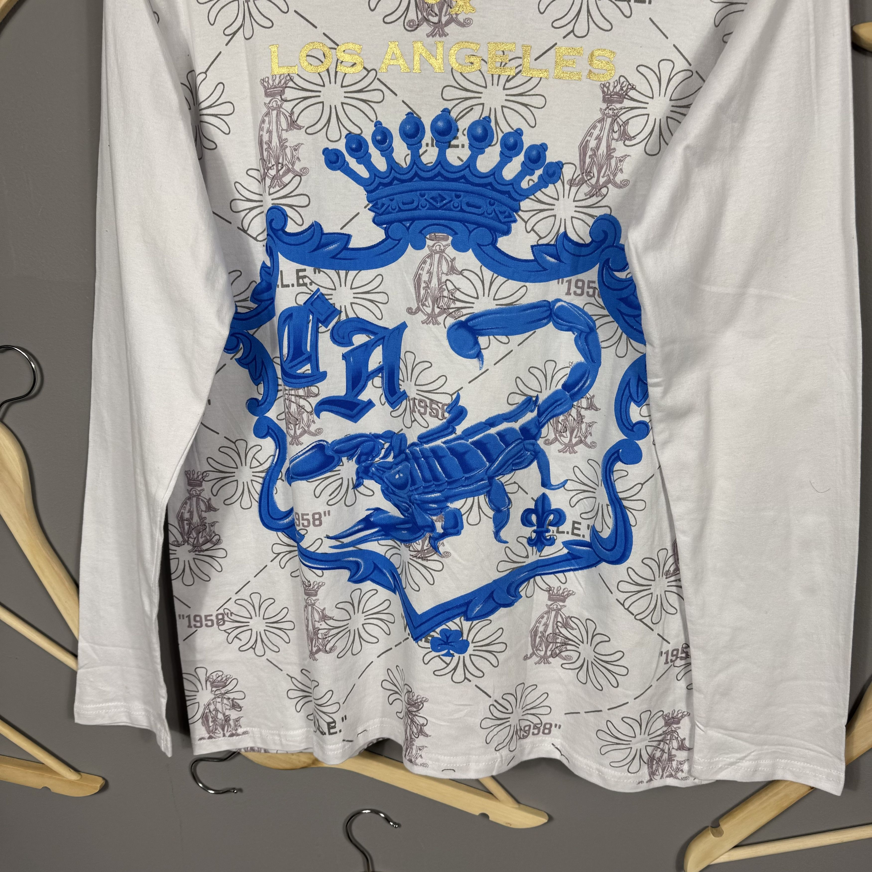 Ed Hardy Christian Audigier Ed Hardy Y2K Monogram Long Sleeve T-shirt Size US XL / EU 56 / 4 - 8 Thumbnail