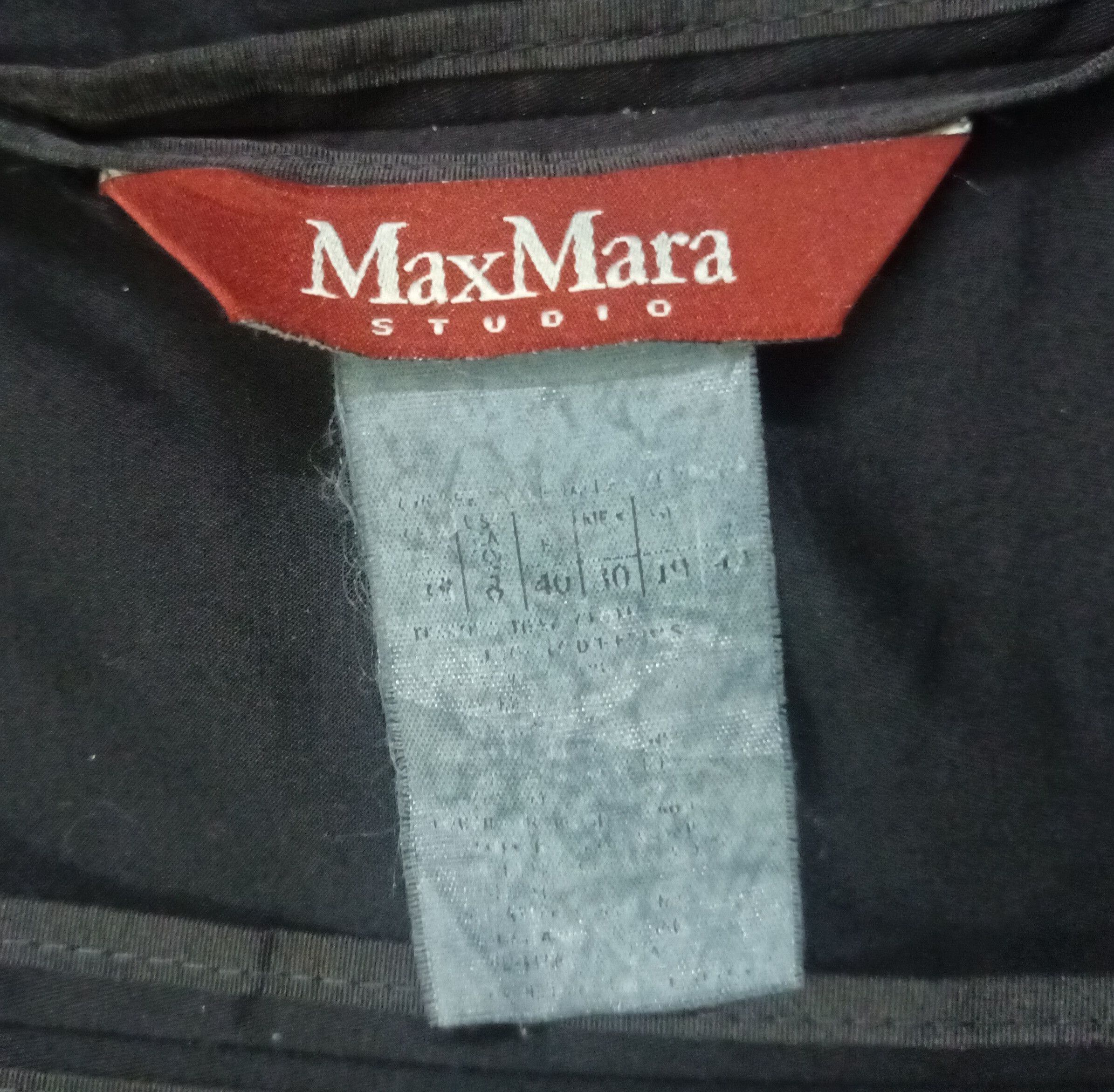 Max Mara 🔥 MAX MARA STUDIO MADE IN POLAND BLACK BLAZER 🔥 Size XS / US 0-2 / IT 36-38 - 3 Thumbnail