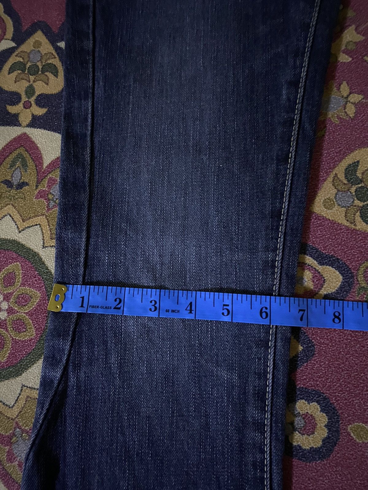 Edwin 🔥FLARE🔥🔥Something Edwin Vienus Jean Flare Denim Size US 27 - 17 Thumbnail