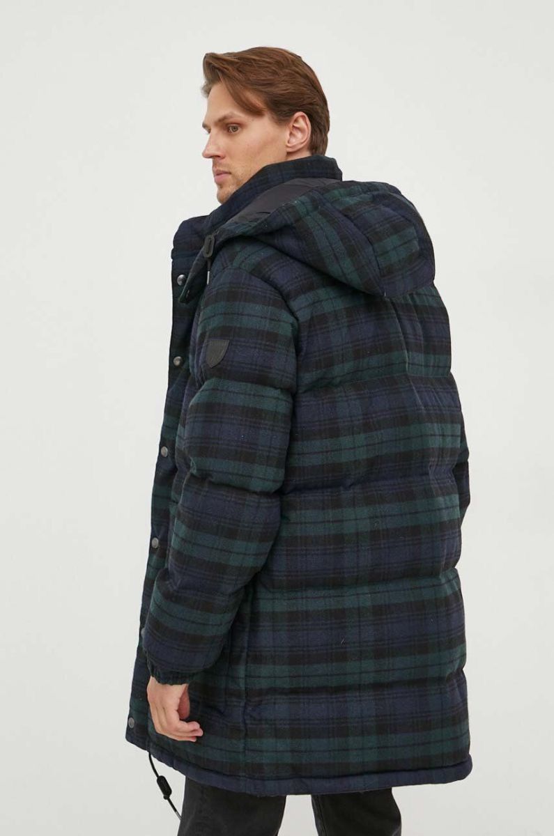 Polo Ralph Lauren 🇺🇸❗️NEW Polo Ralph Lauren Plaid Wool Puffer Down Coat Jacket Size US L / EU 52-54 / 3 - 5 Thumbnail