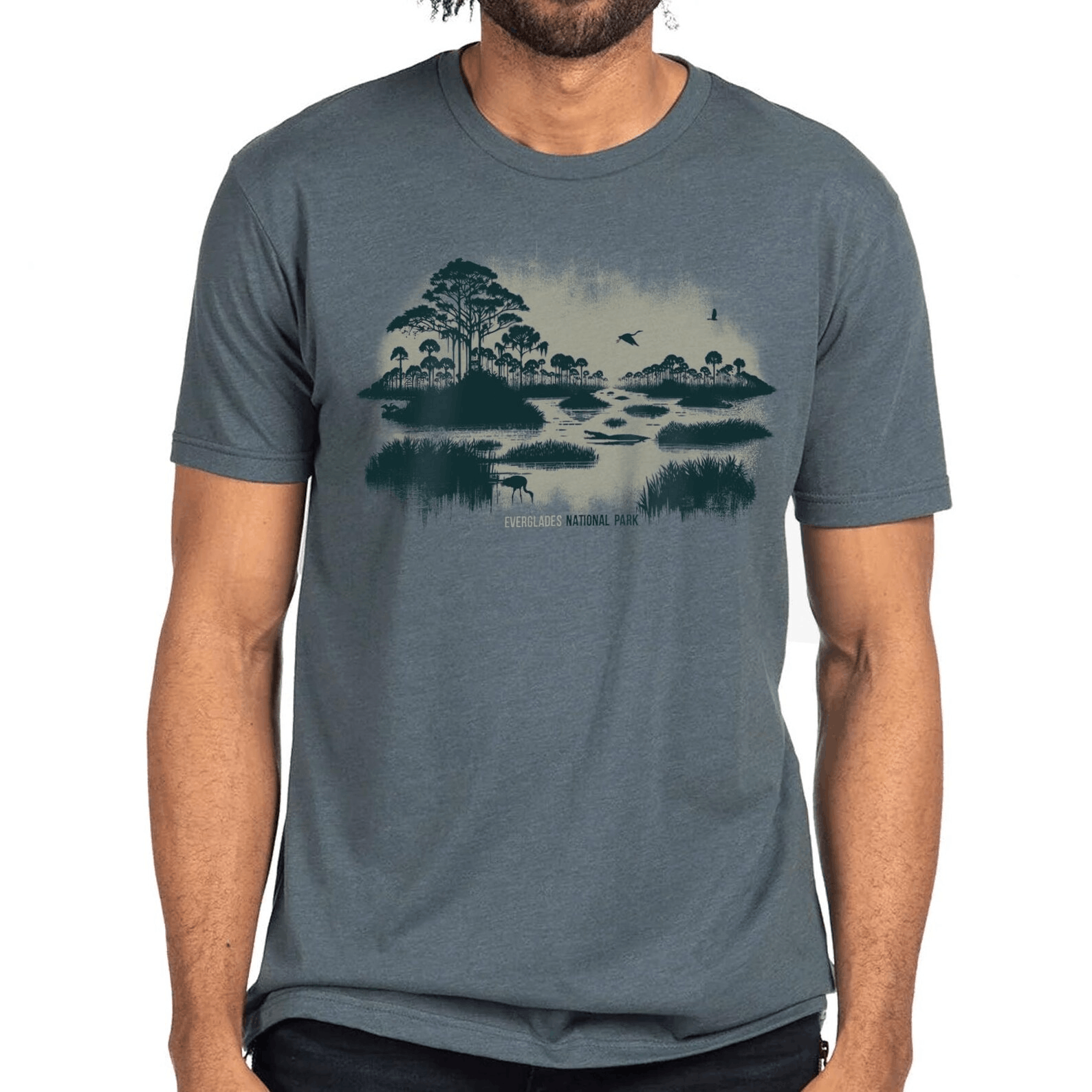Designer × Vintage Everglades National Park Graphic Tee Size US XL / EU 56 / 4 - 2 Thumbnail