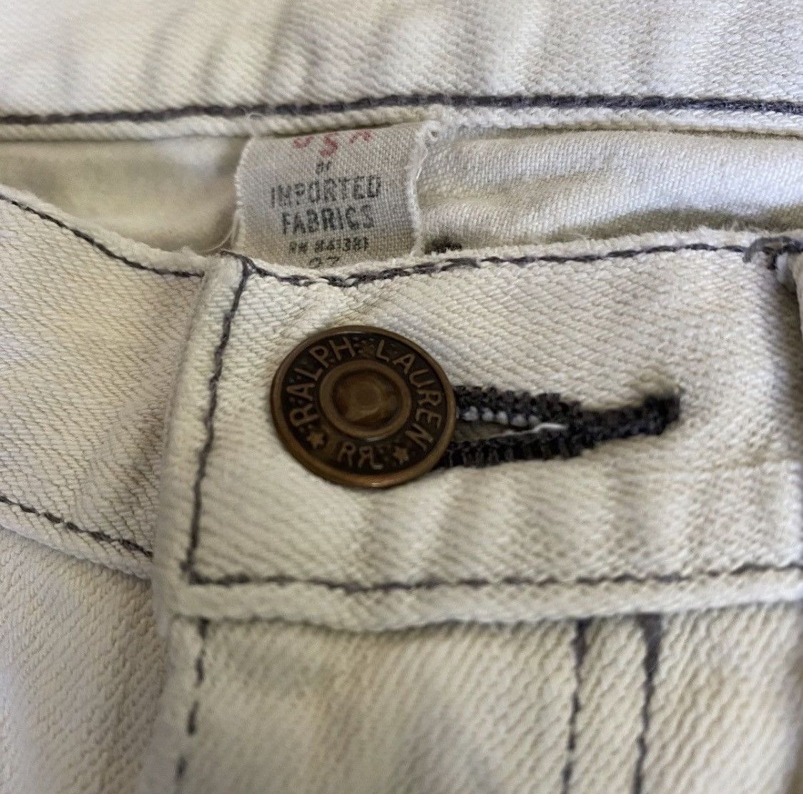 RRL Ralph Lauren Vintage Double RRL Ralph Lauren Stretch Skiny Fit Denim Size US 29 - 8 Thumbnail