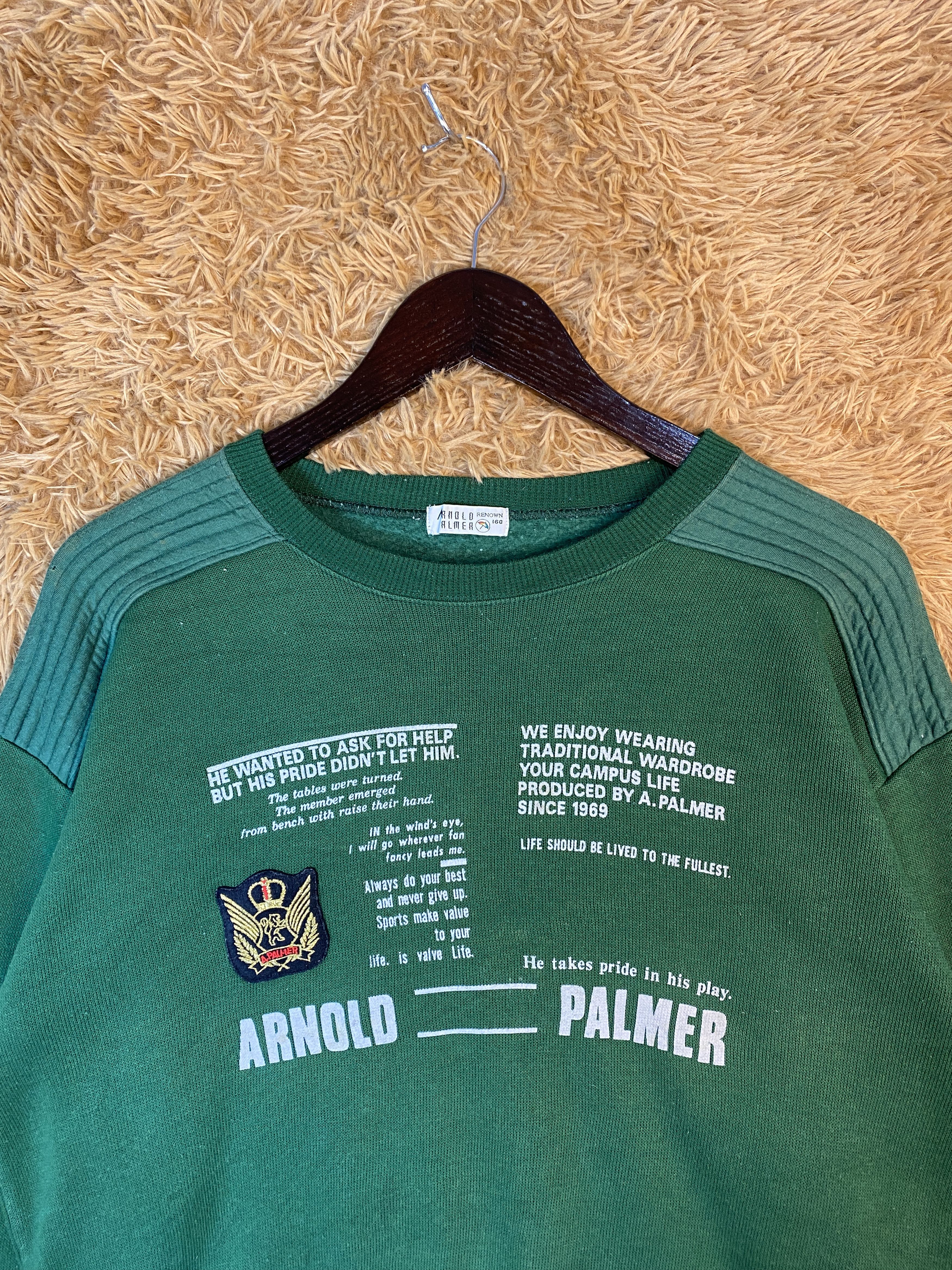 Japanese Brand Vintage Arnold Palmer Sweatshirts PS0409 Size US S / EU 44-46 / 1 - 2 Thumbnail