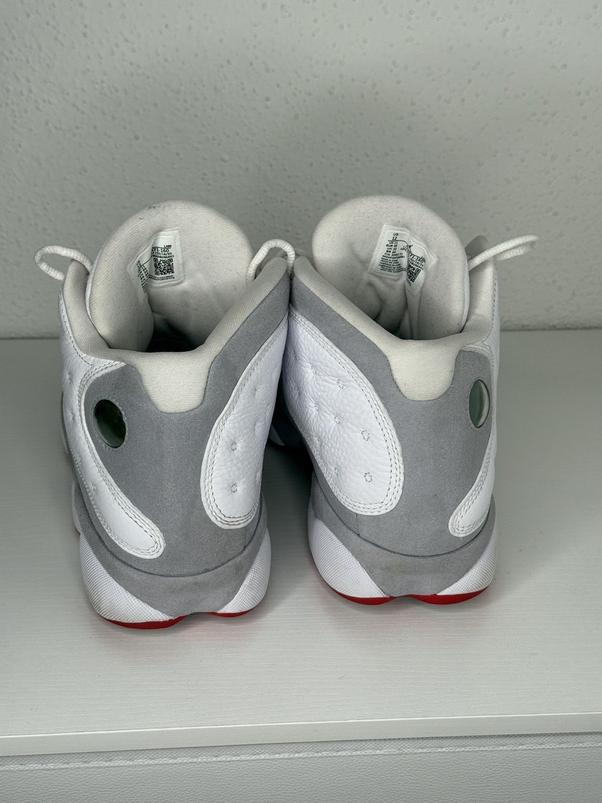 Jordan Brand Jordan 13 Retro Wolf Grey Size US 12 / EU 45 - 5 Thumbnail
