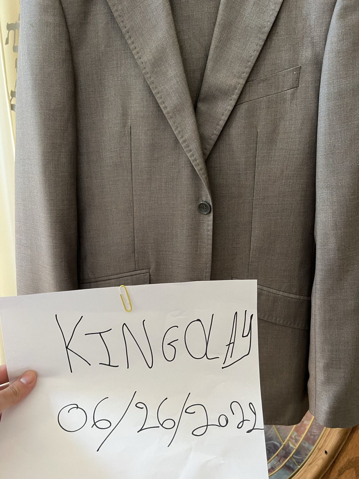 Prada Vintage Prada Suit Size 50L - 2 Thumbnail