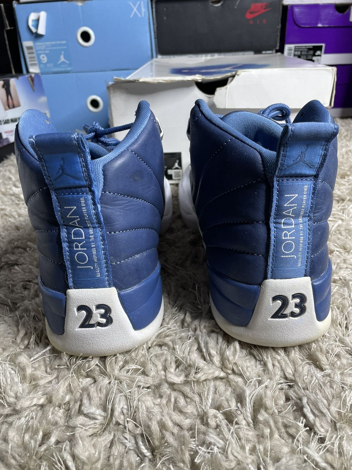 Jordan Brand Jordan 12 Indigo Size US 8.5 / EU 41-42 - 6 Thumbnail