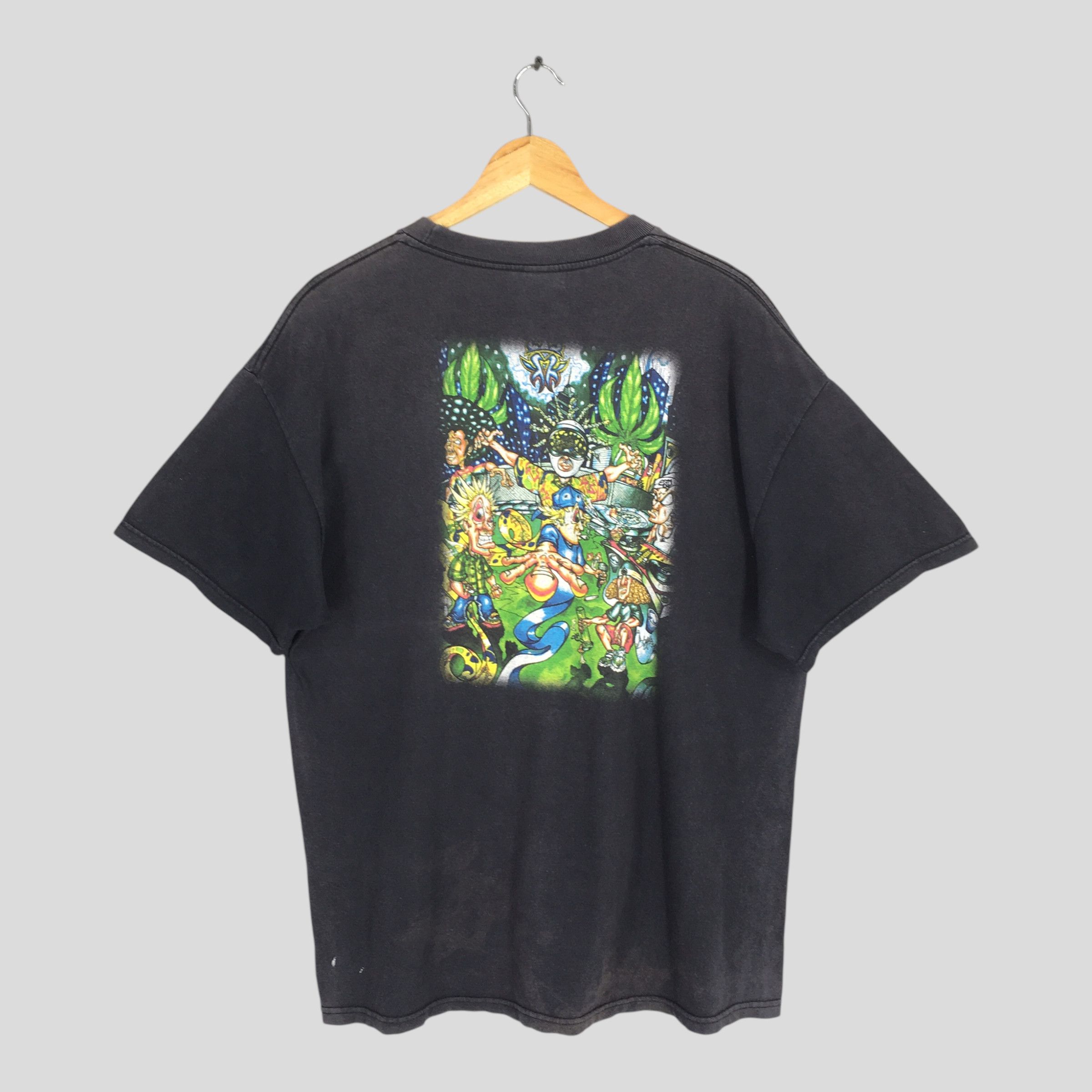 Band Tees Sun Faded Kottonmouth Kings Chino Hip Hop Tshirt XLarge Size US XL / EU 56 / 4 - 7 Thumbnail