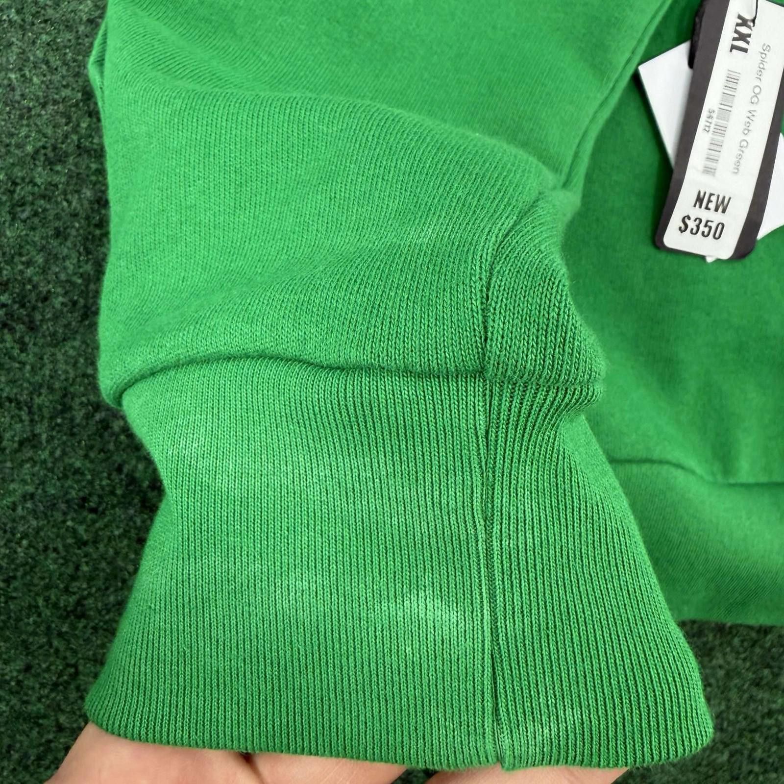 Sp5der Sp5der OG Web Green Hoodie XXL New Size US XXL / EU 58 / 5 - 7 Thumbnail