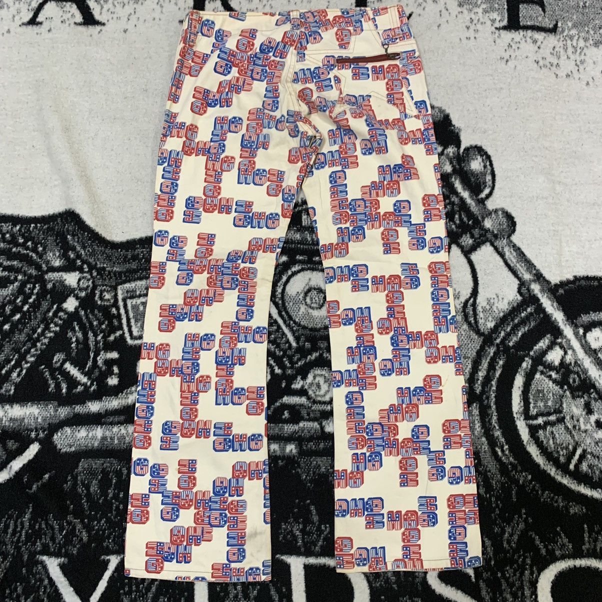 Hysteric Glamour Hysteric Glamour HG US Flag Pattern Bootcut Pants Size 30" / US 8 / IT 44 - 11 Thumbnail