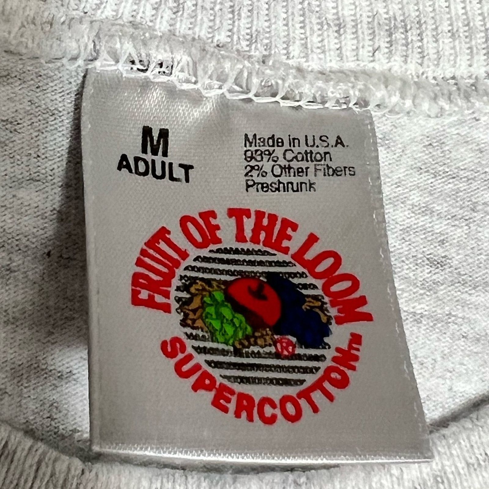 Fruit Of The Loom Vintage Whiplash Gumbo M.R. KECK Band Tee 90’s RARE MEDIUM Size US M / EU 48-50 / 2 - 5 Thumbnail