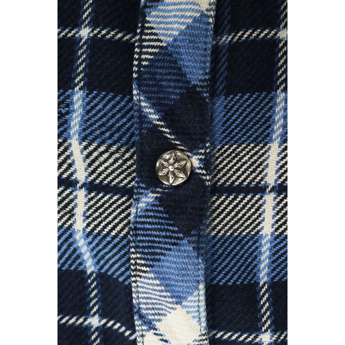 Chrome Hearts Long Sleeve Star Ball Cross Shirt